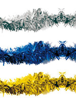 12' Long Tinsel, Mix - Pack of 12
