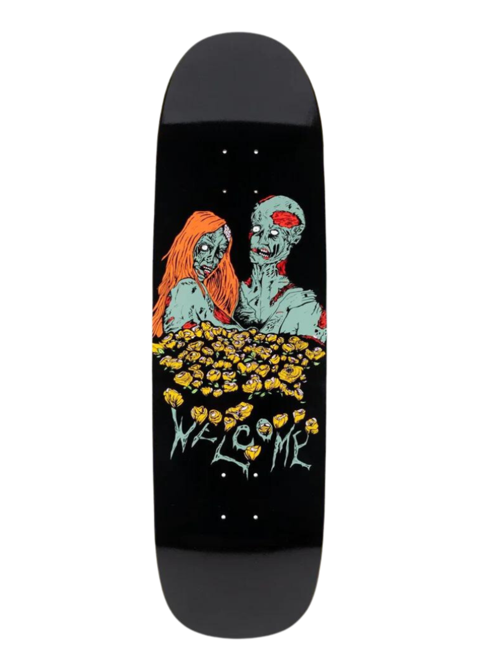 WELCOME ZOMBIE LOVE ON BOLINE 9.25" DECK