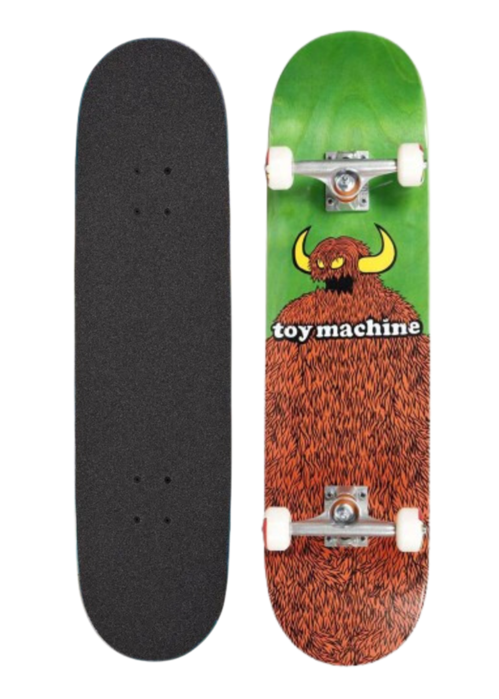 TOY MACHINE FURRY MONSTER 8.25" COMPLETE SKATEBOARD