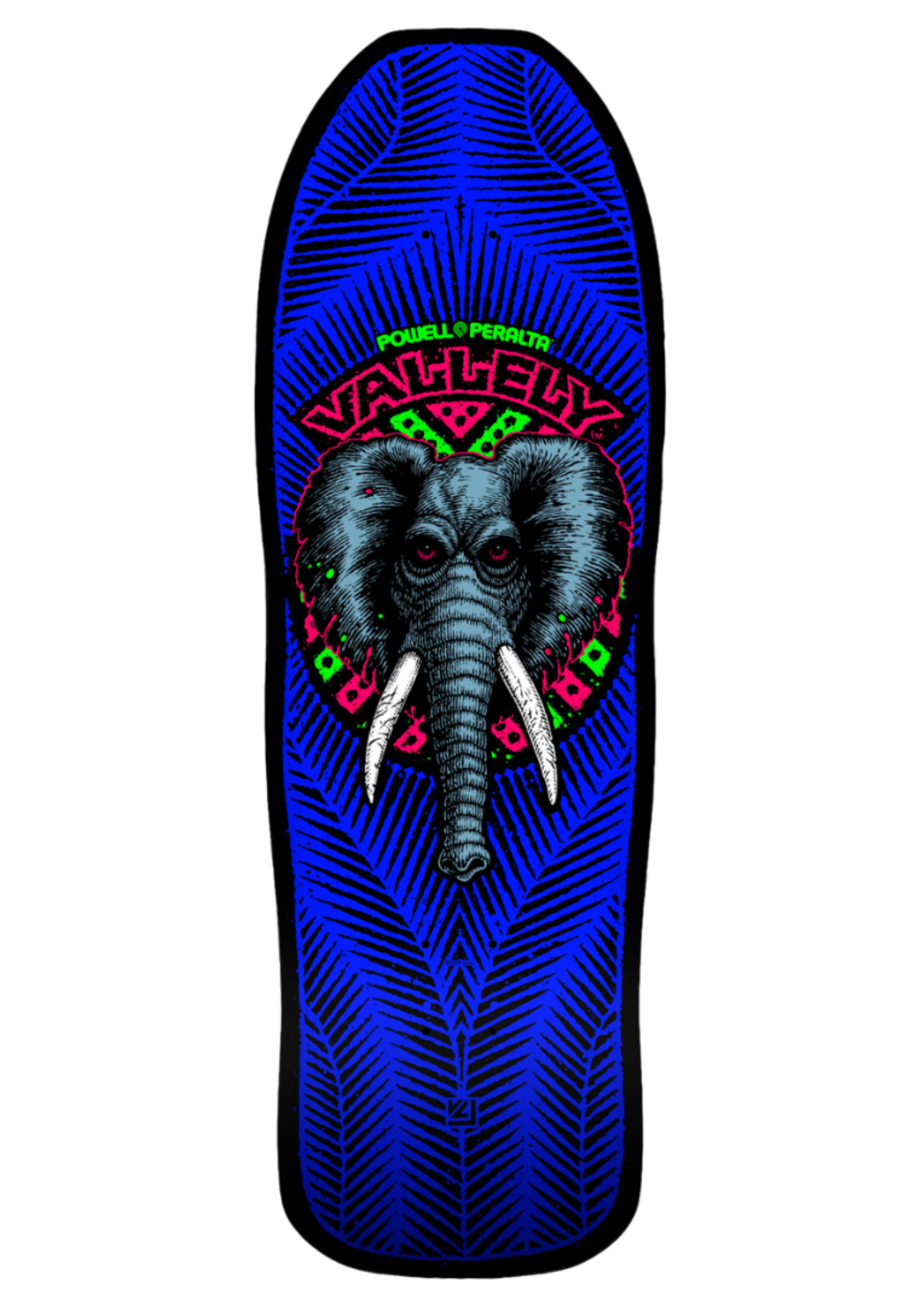 POWELL PERALTA MIKE VALLELY ELEPHANT CLASSIC BLACKLIGHT 10" DECK