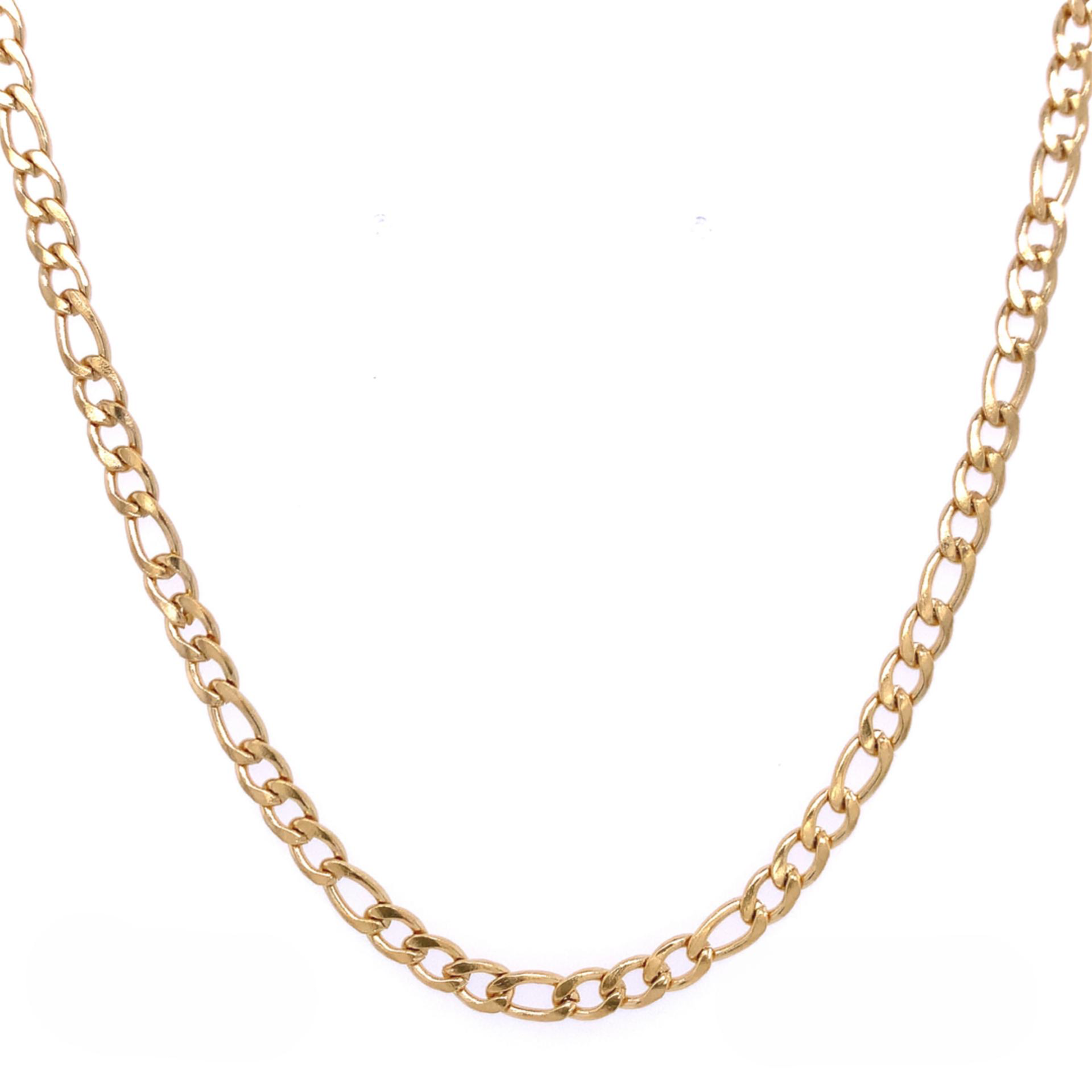 NK0003stn 20inch 4mm - Silver Struck 