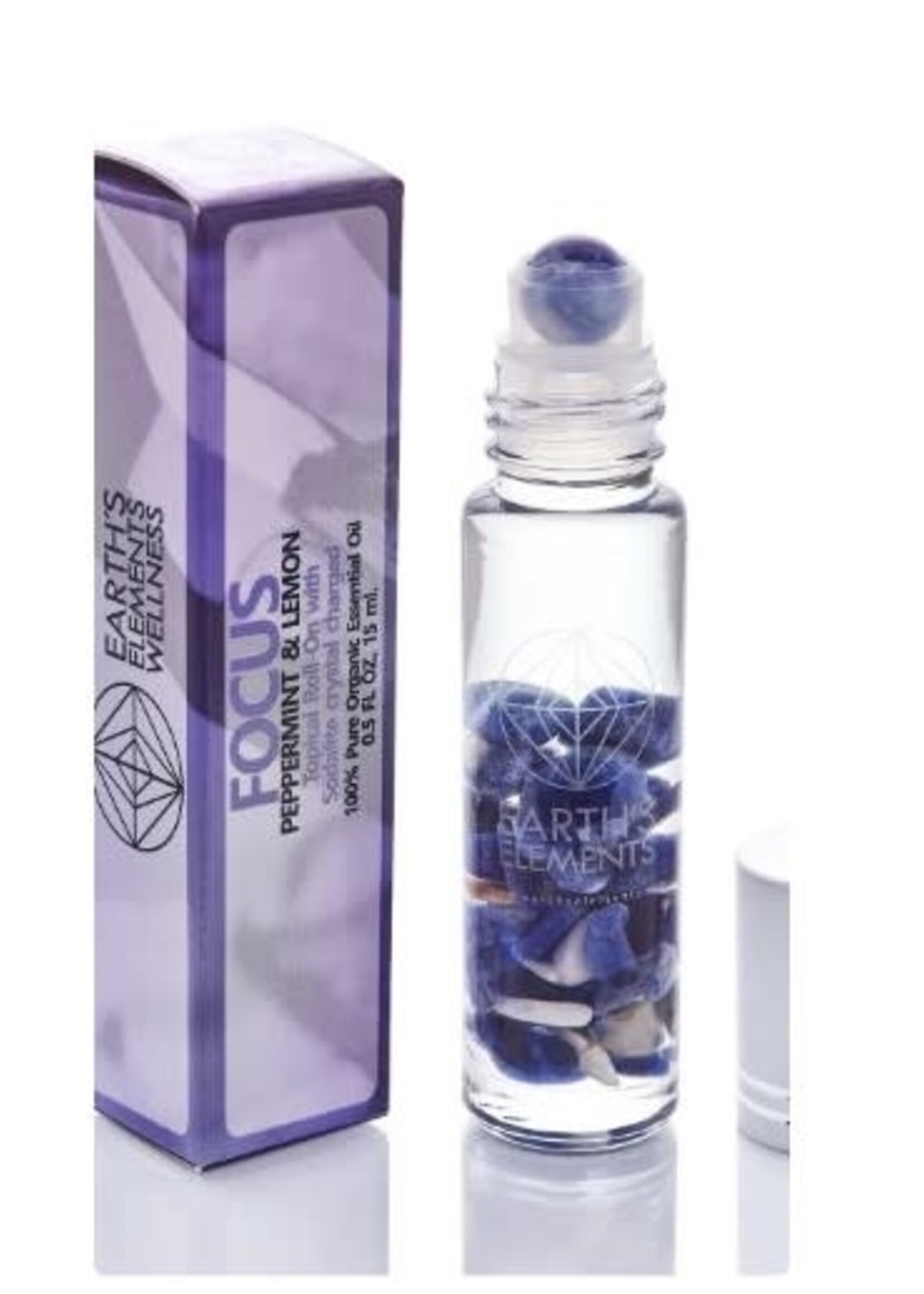 Earth's Elements Focus Essential Oil Roll On 15mL