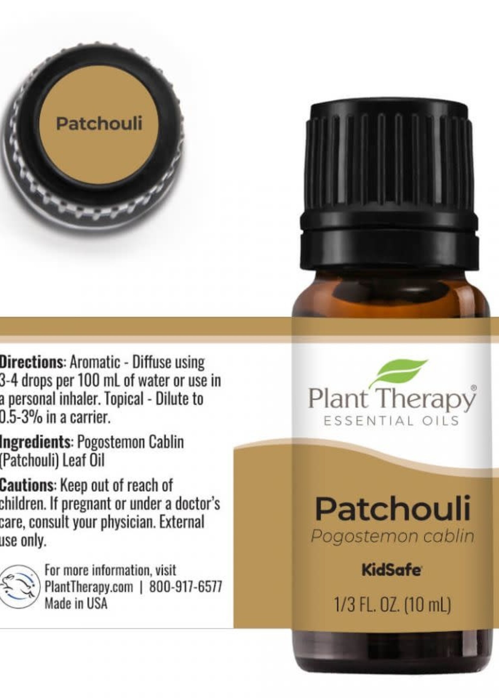 Plant Therapy Patchouli Essential Oil 10mL