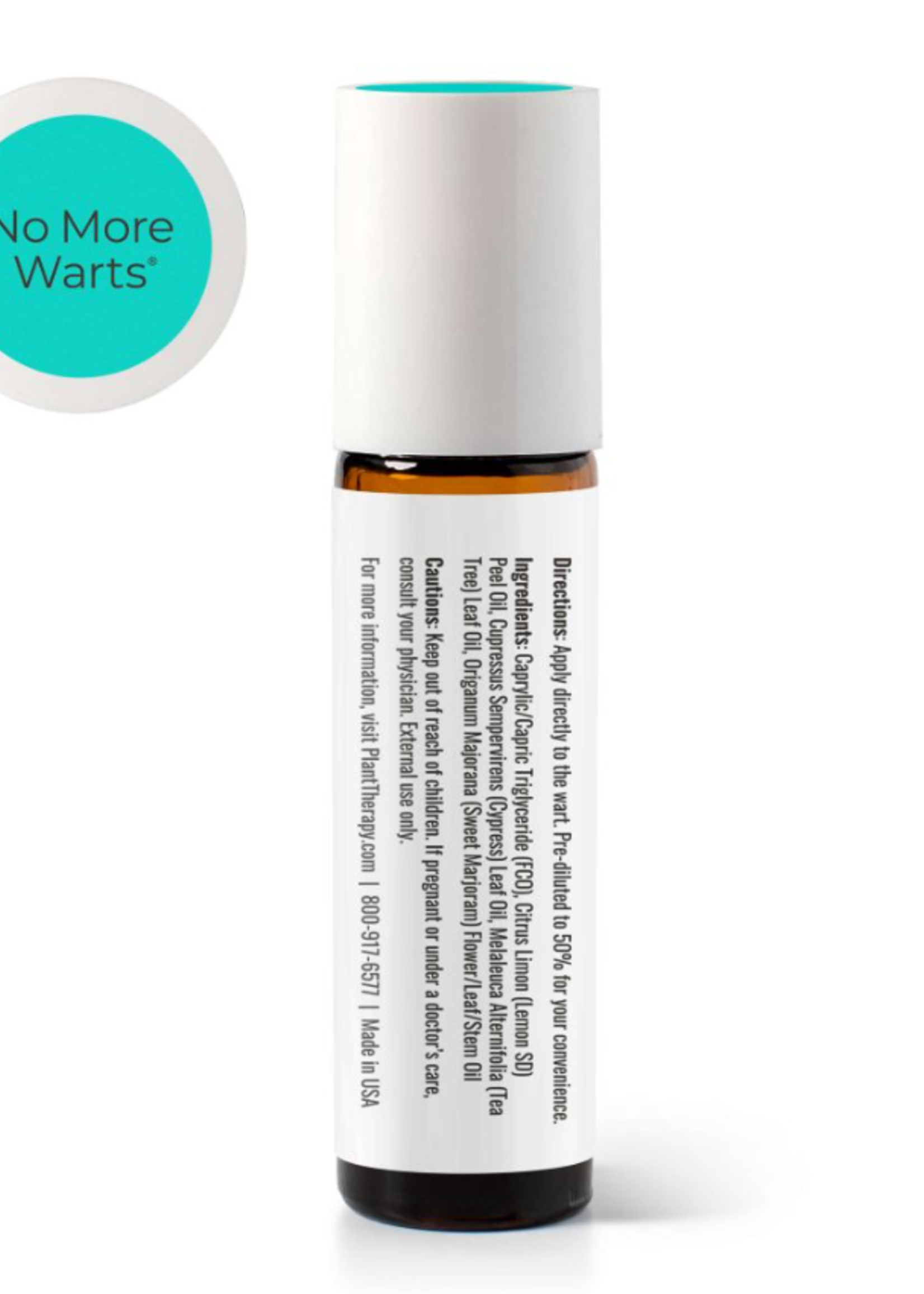 Plant Therapy No More Warts EO Roll On 10mL
