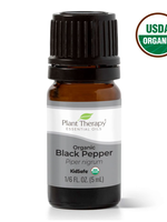 Plant Therapy Black Pepper Organic Essential Oil 5mL
