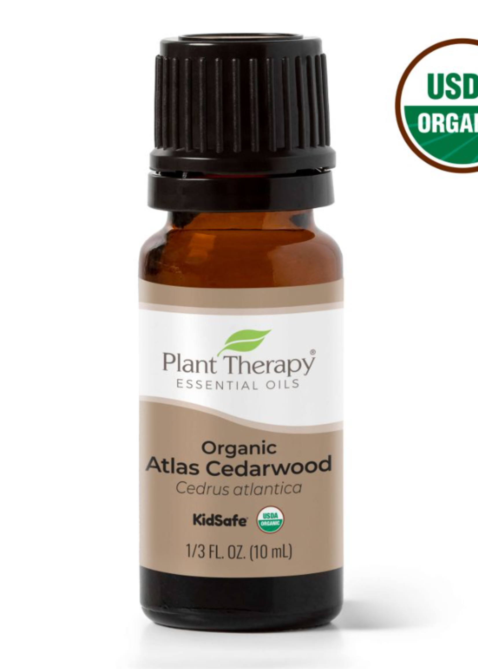 Plant Therapy Cedarwood Atlas Organic Essential Oil 10mL