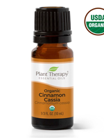 Plant Therapy Cinnamon Cassia Organic Essential Oil 10mL