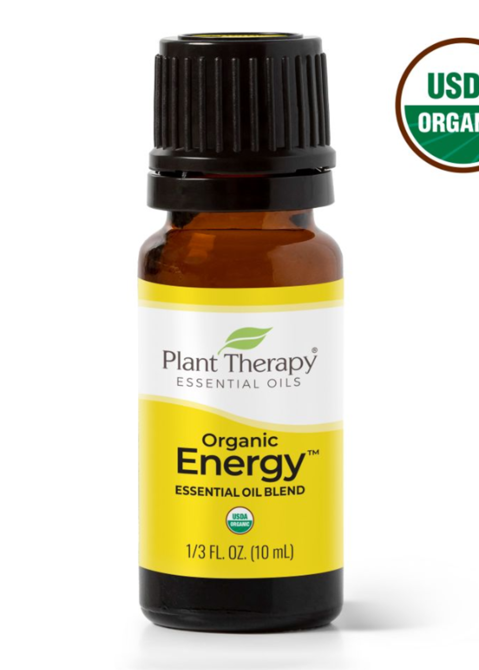 Plant Therapy Energy Synergy Organic Blend Essential Oil 10mL