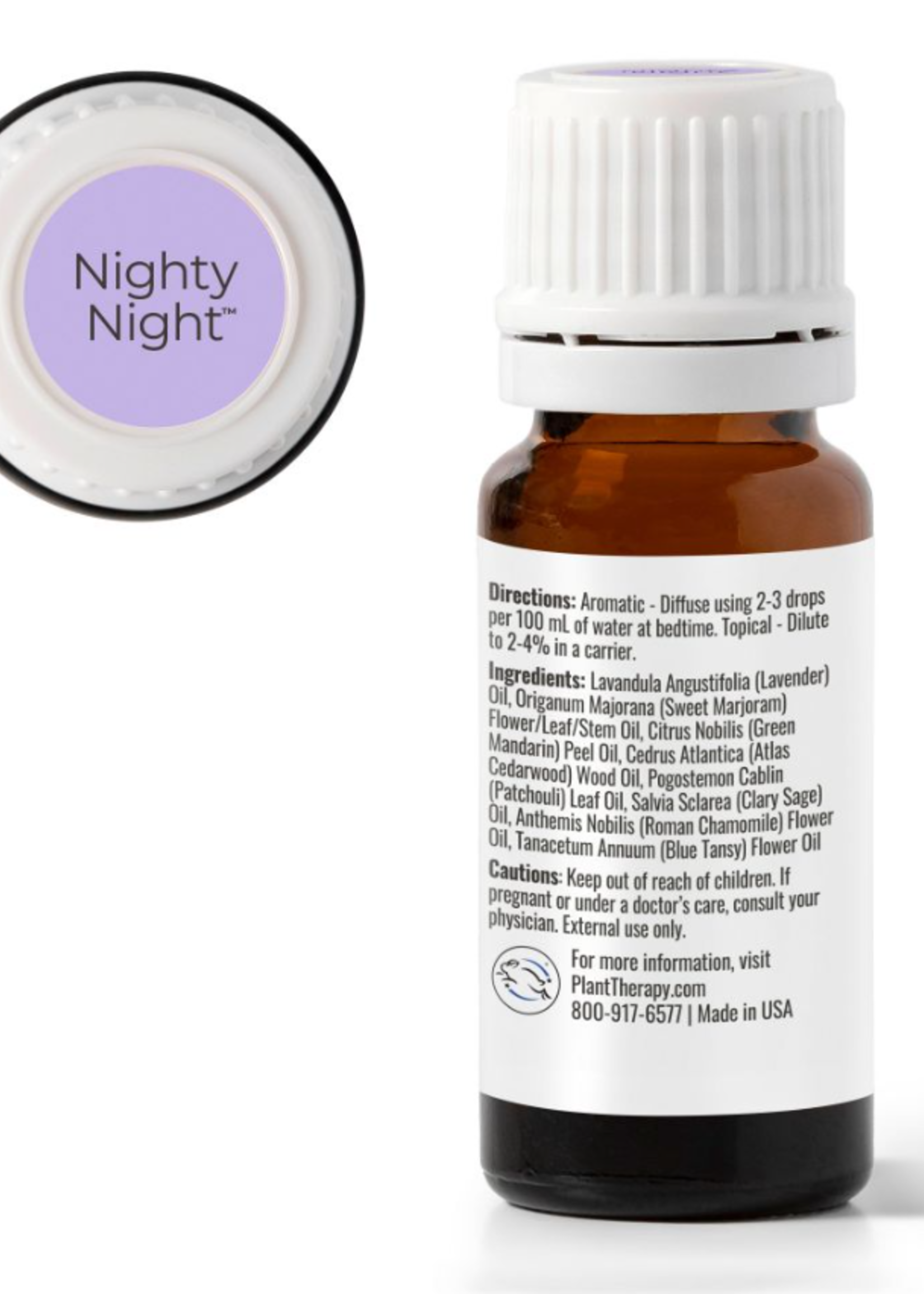 Plant Therapy Nighty Night Blend Essential Oil 10mL