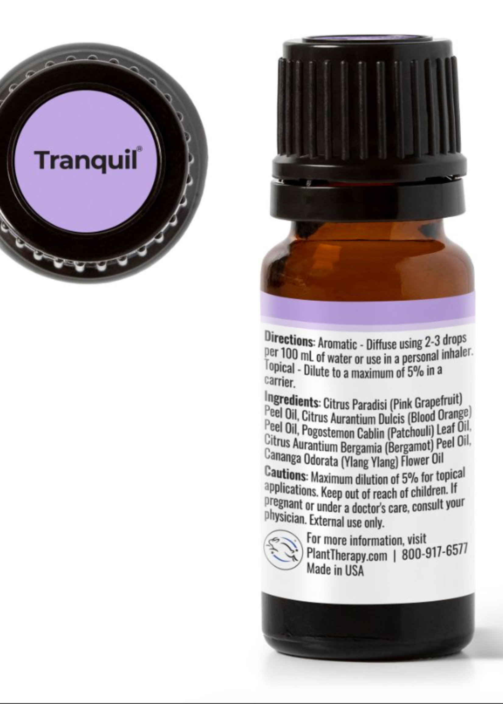 Plant Therapy Tranquil Blend Essential Oil 10mL