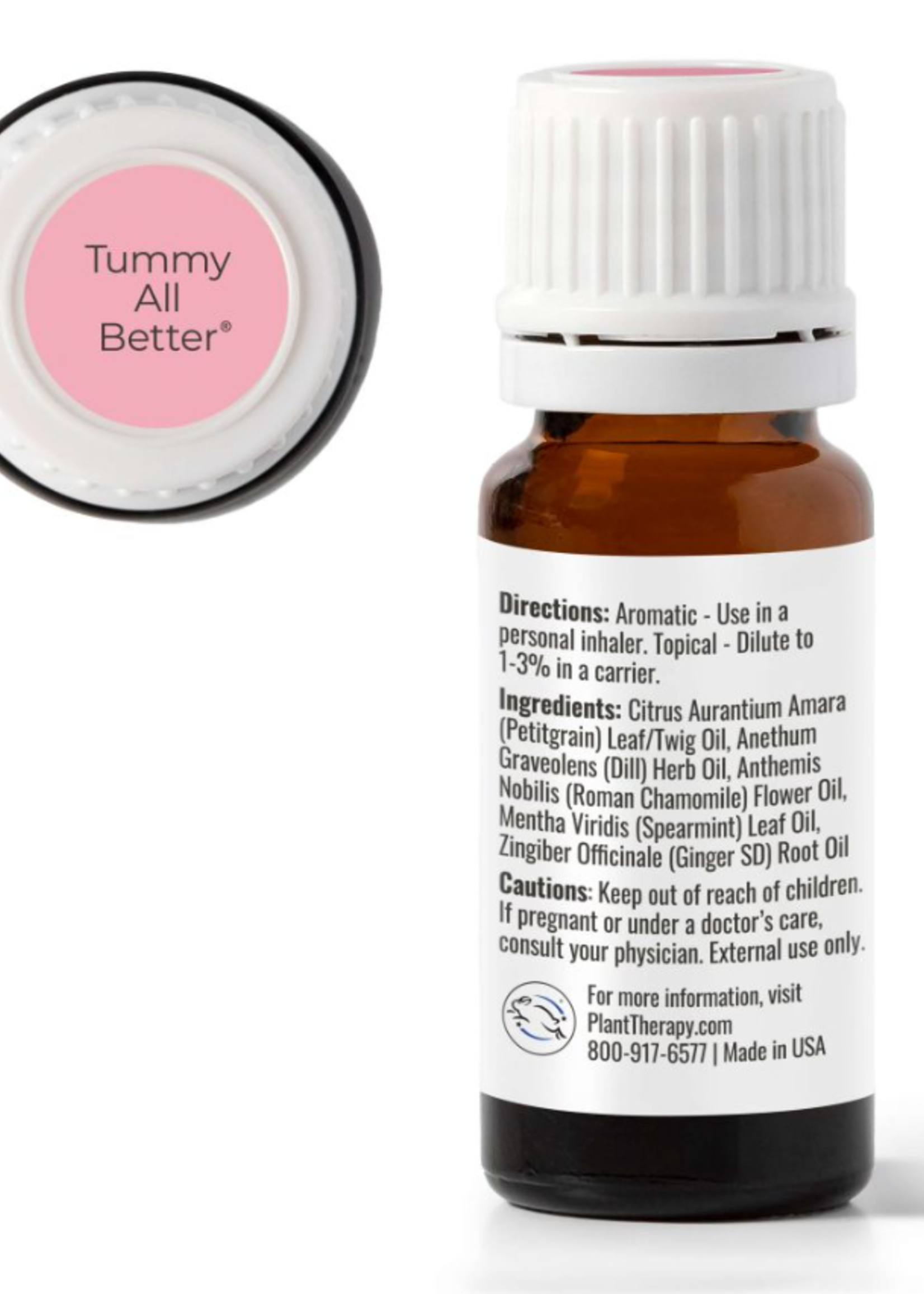 Plant Therapy Tummy All Better Blend Essential Oil 10mL