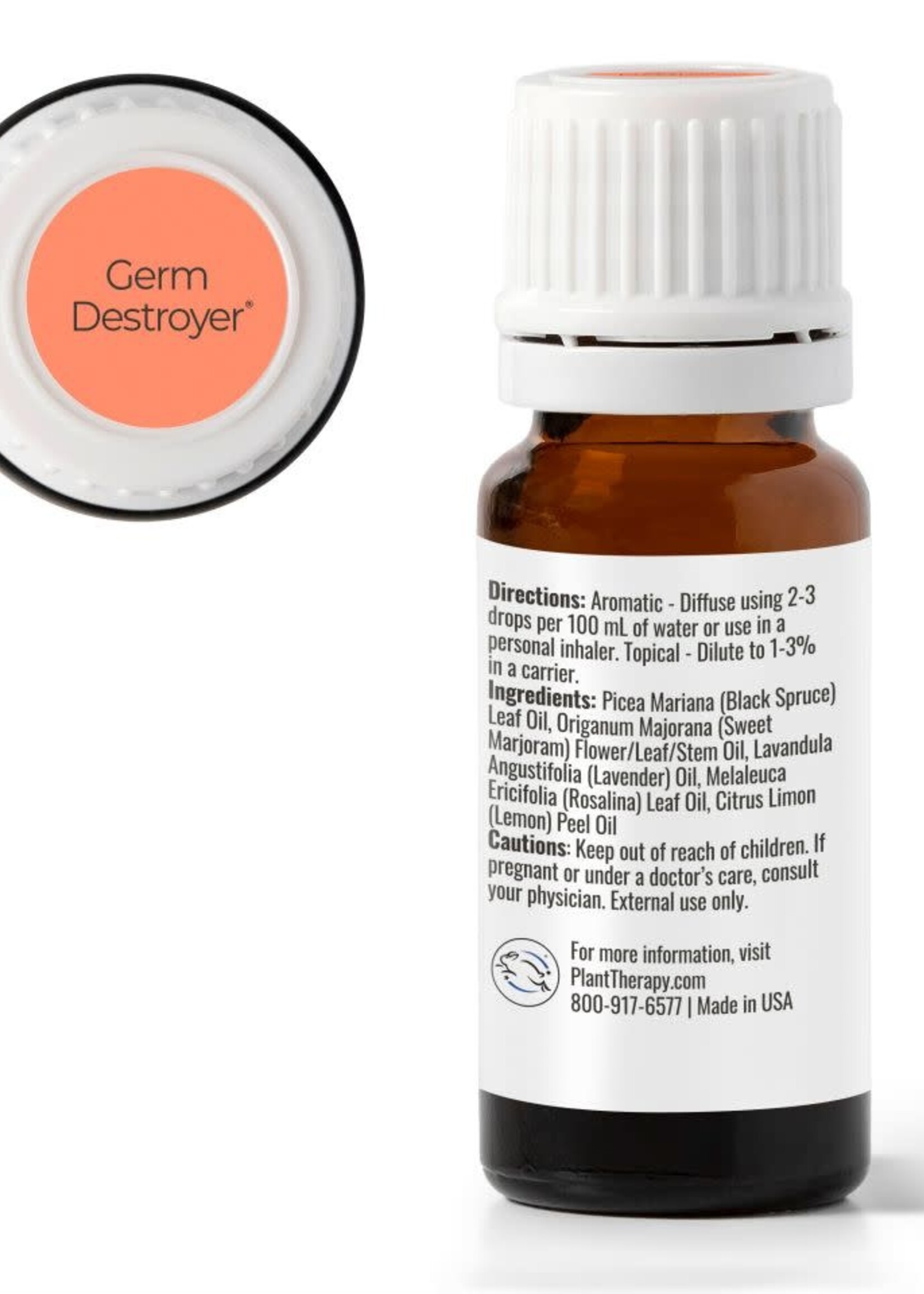 Plant Therapy Germ Destroyer Blend Essential Oil 10mL