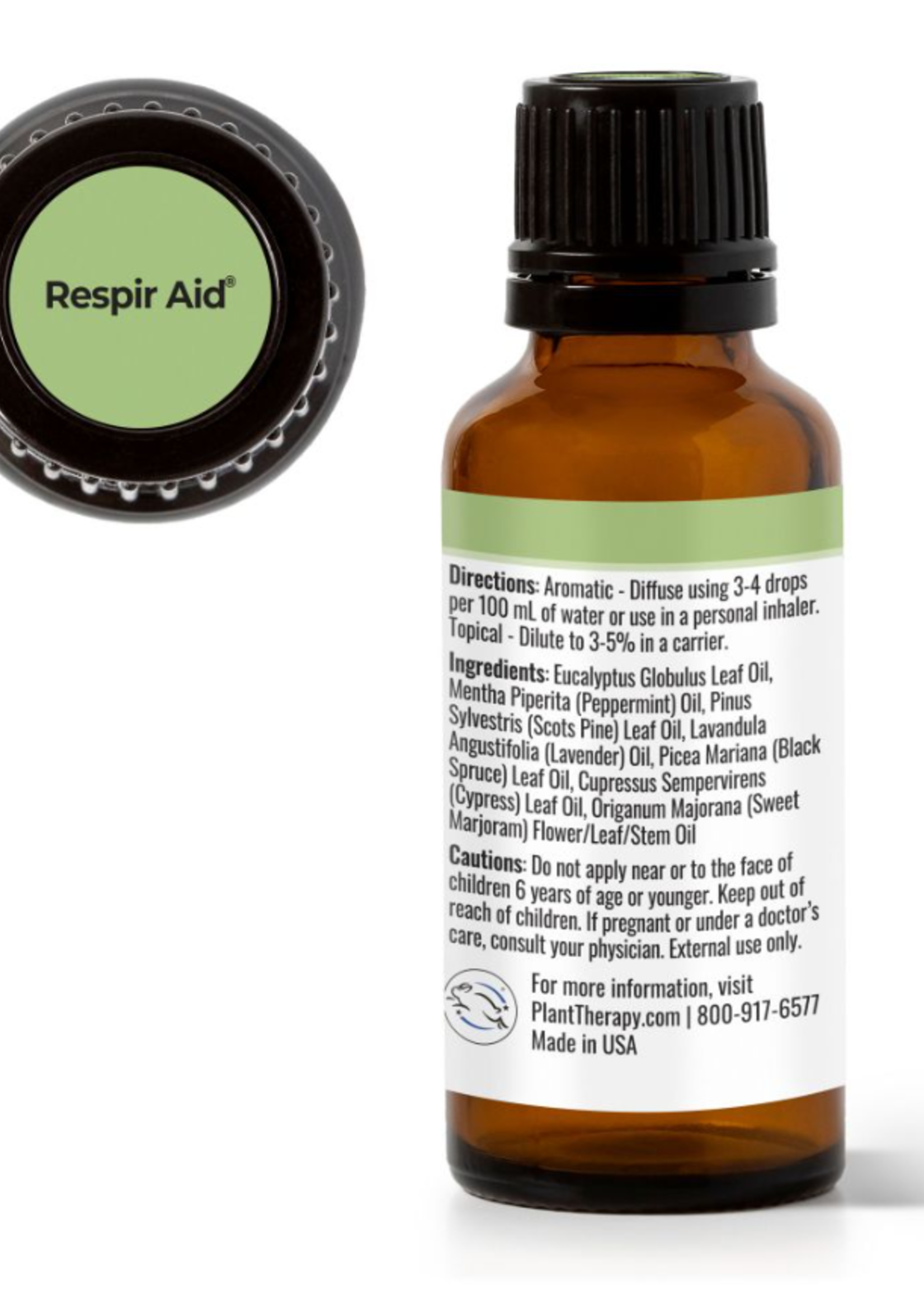 Plant Therapy Respir Aid Blend Essential Oil (10mL)