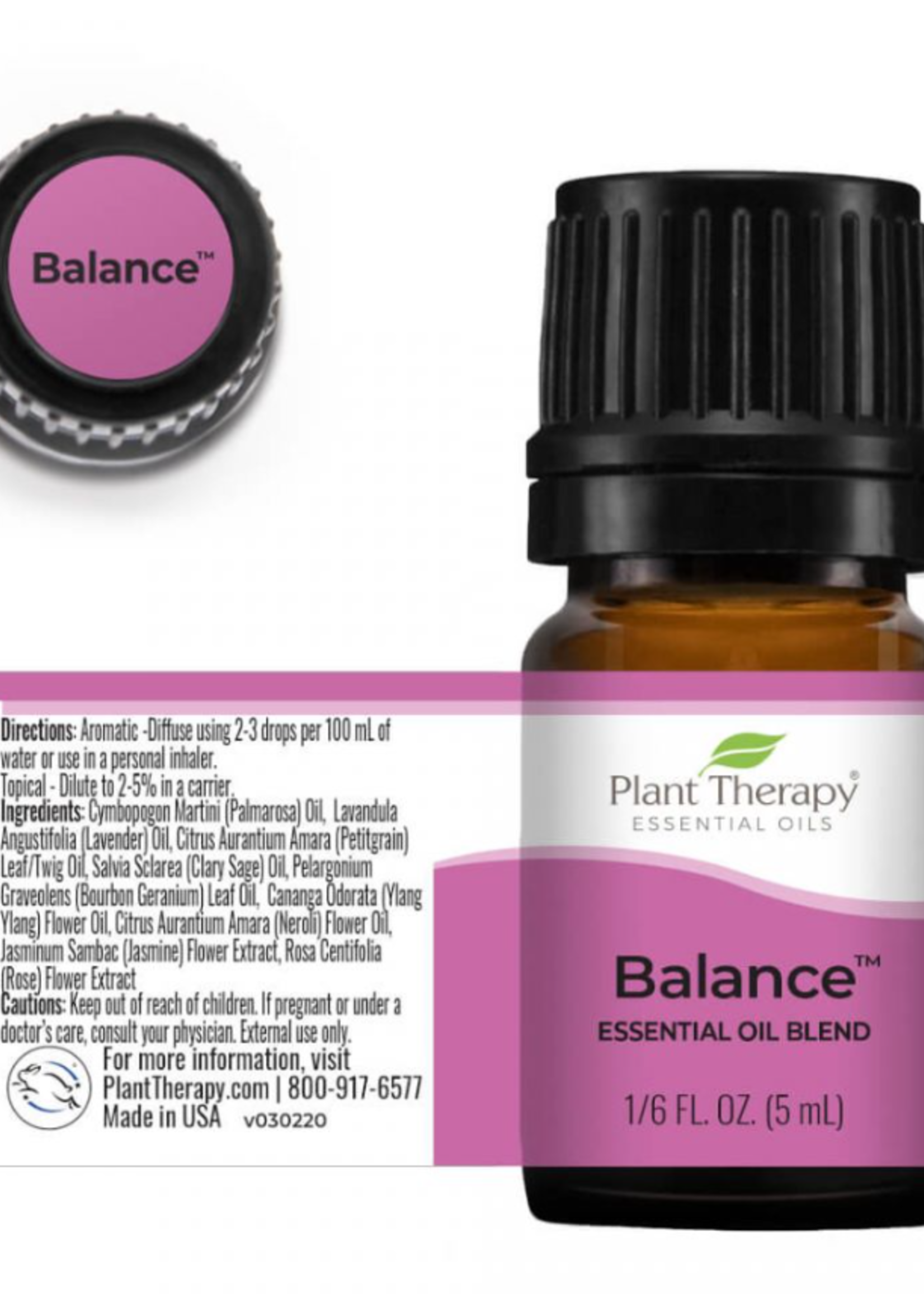 Plant Therapy Balance Blend Essential Oil 5mL