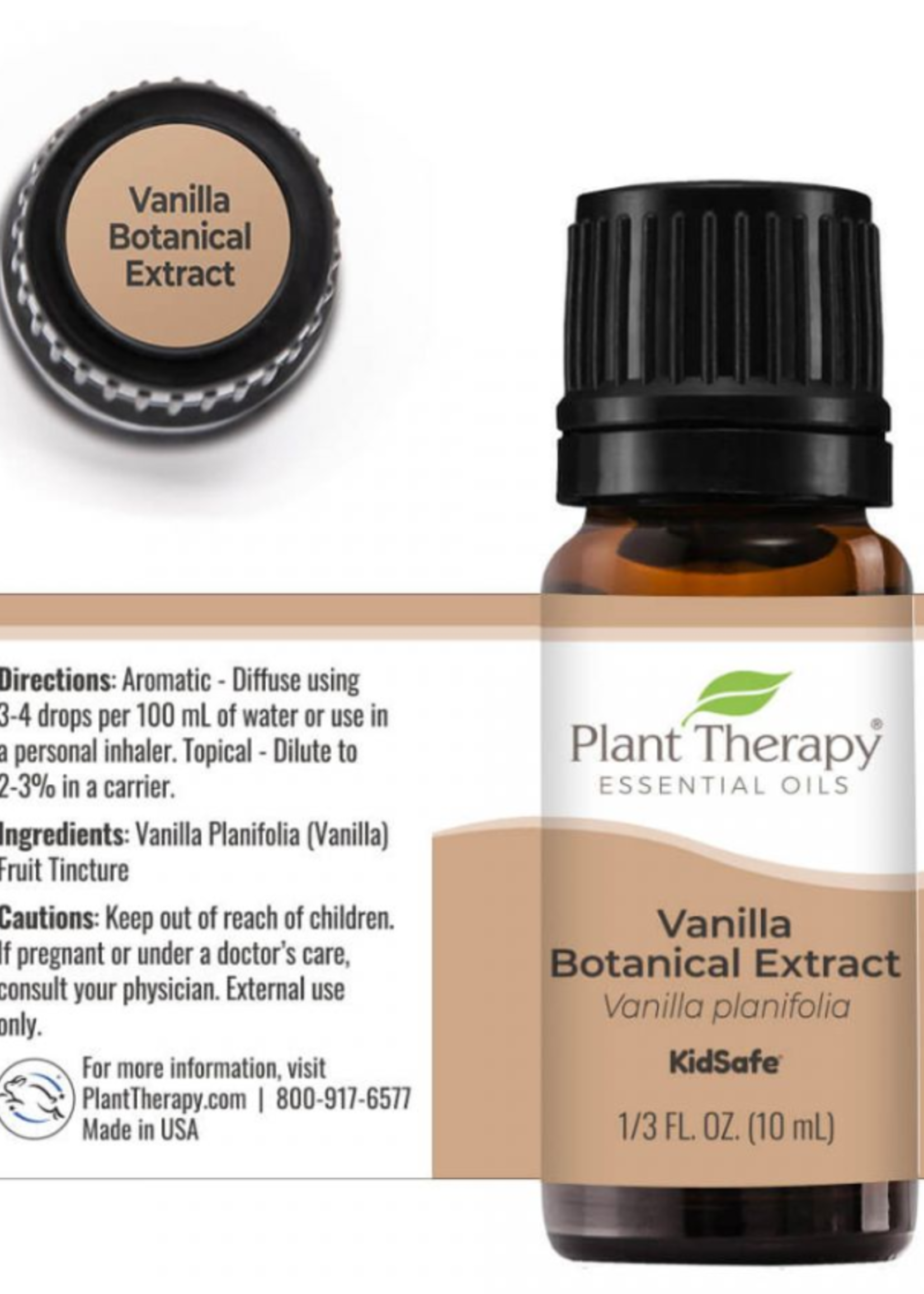 Plant Therapy Vanilla Botanical Extract EO 10mL