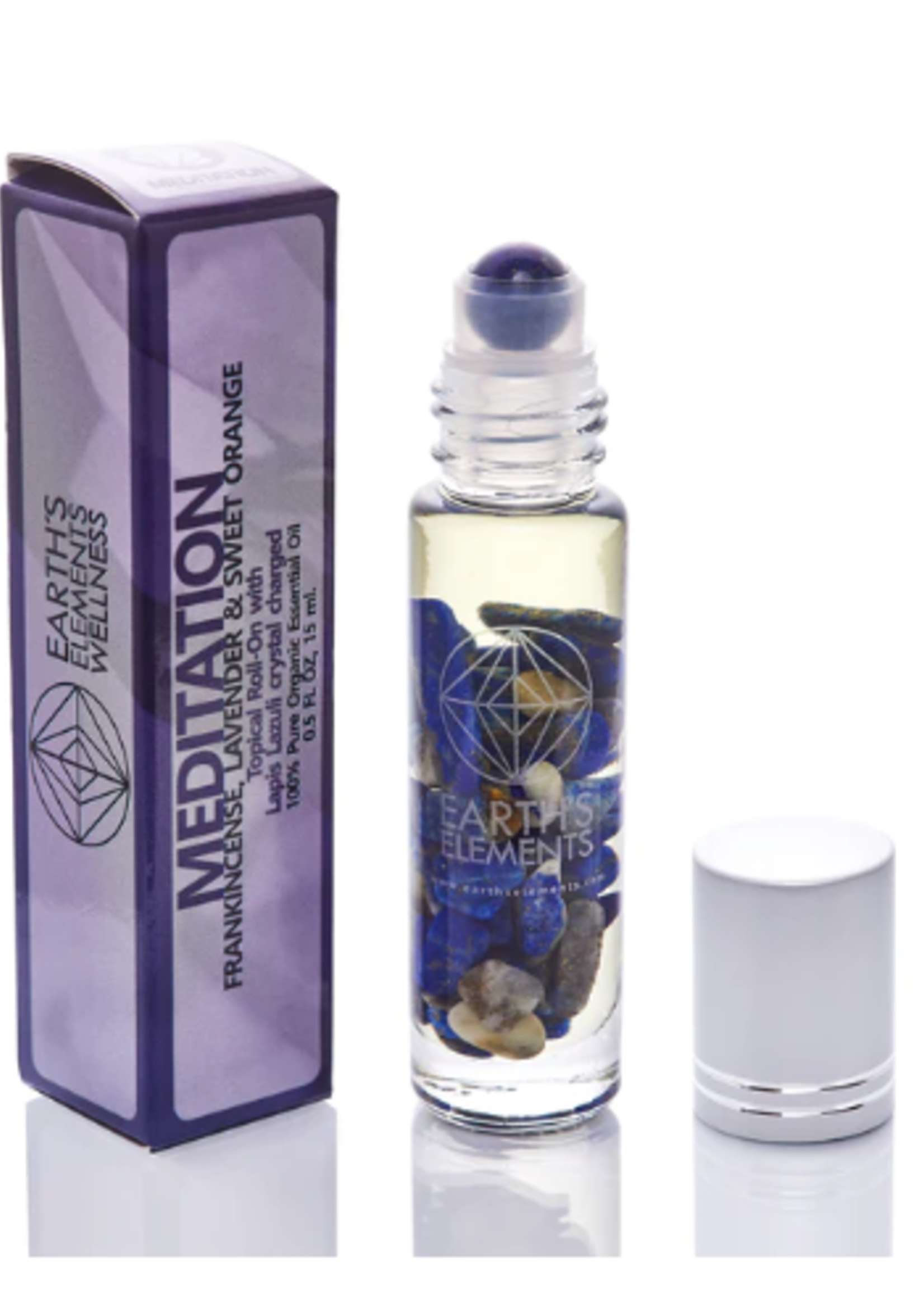 Earth's Elements Meditation Essential Oil Roll On 15mL
