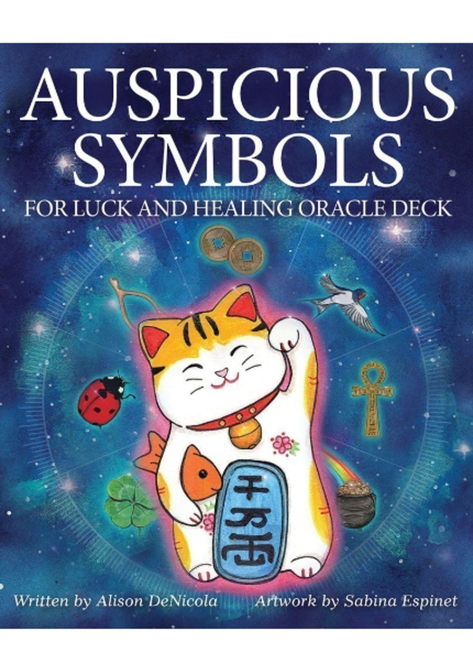 Auspicious Symbols for Luck & Healing, 44-Card Deck & Book