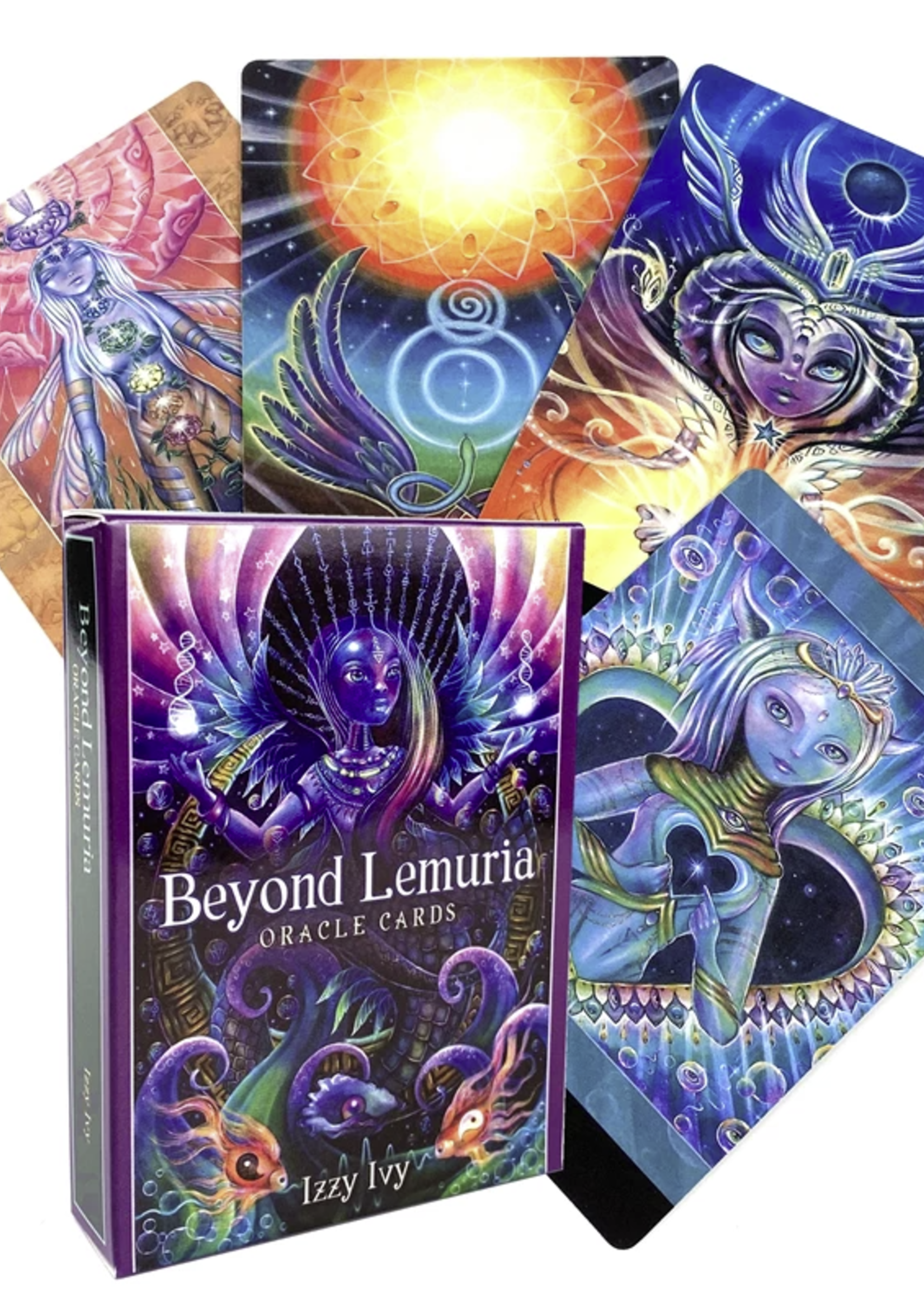 Beyond Lemuria Oracle 56 Card Deck & Book Set