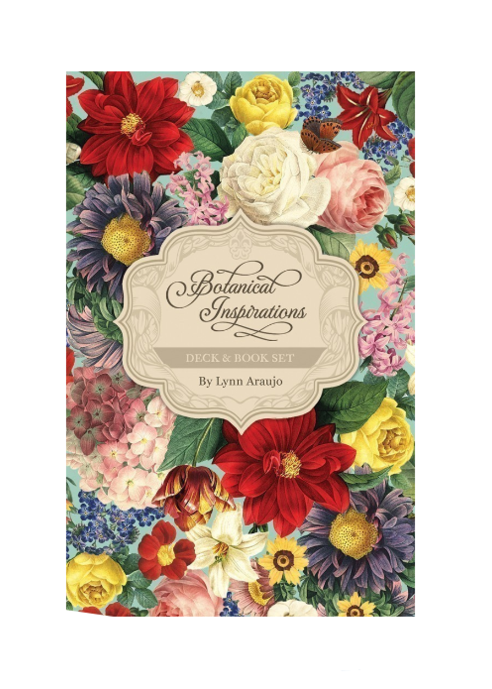 Botanical Inspiration Deck, 44 Card Deck, Guide Book, & Fold-out Guide