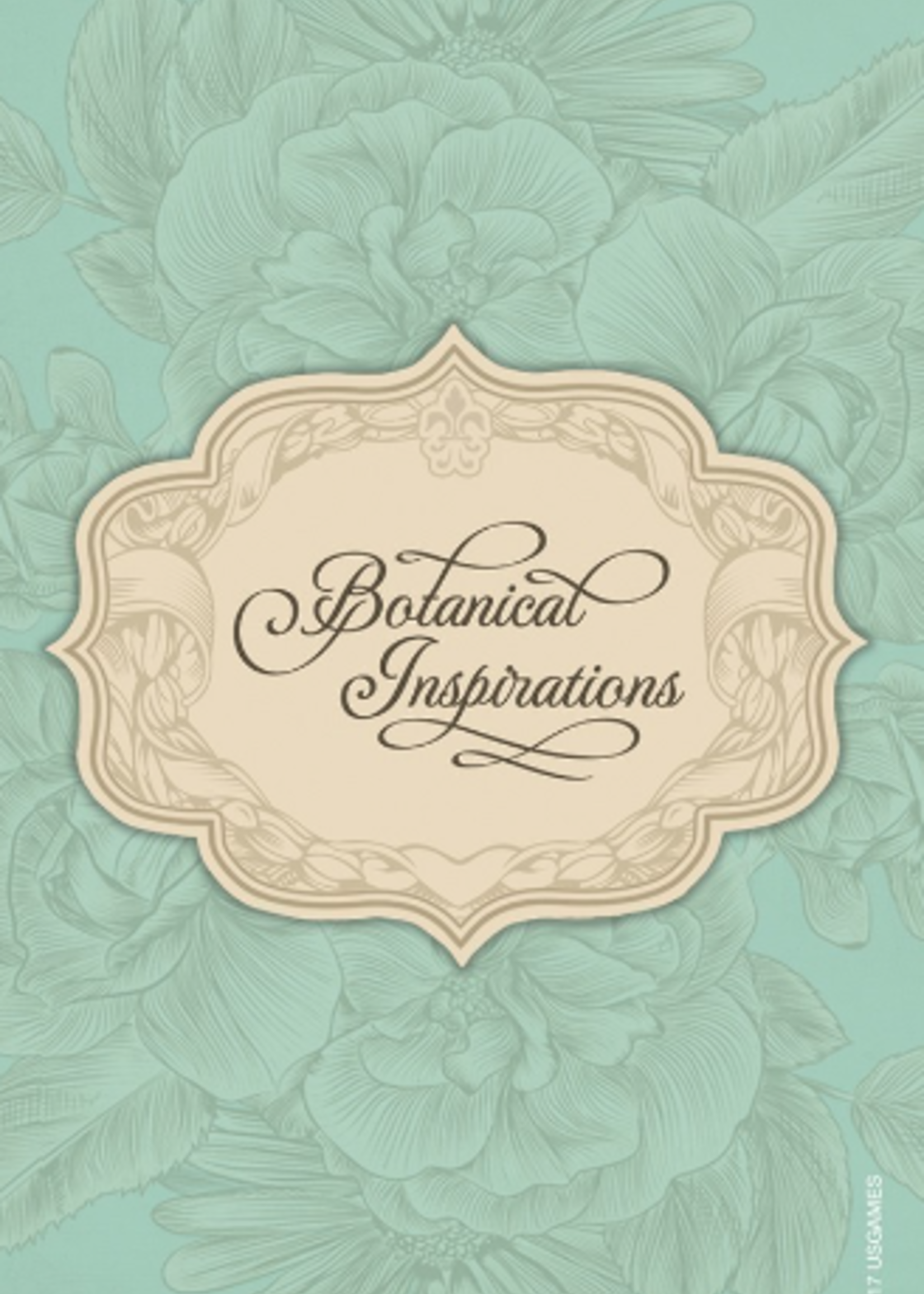 Botanical Inspiration Deck, 44 Card Deck, Guide Book, & Fold-out Guide
