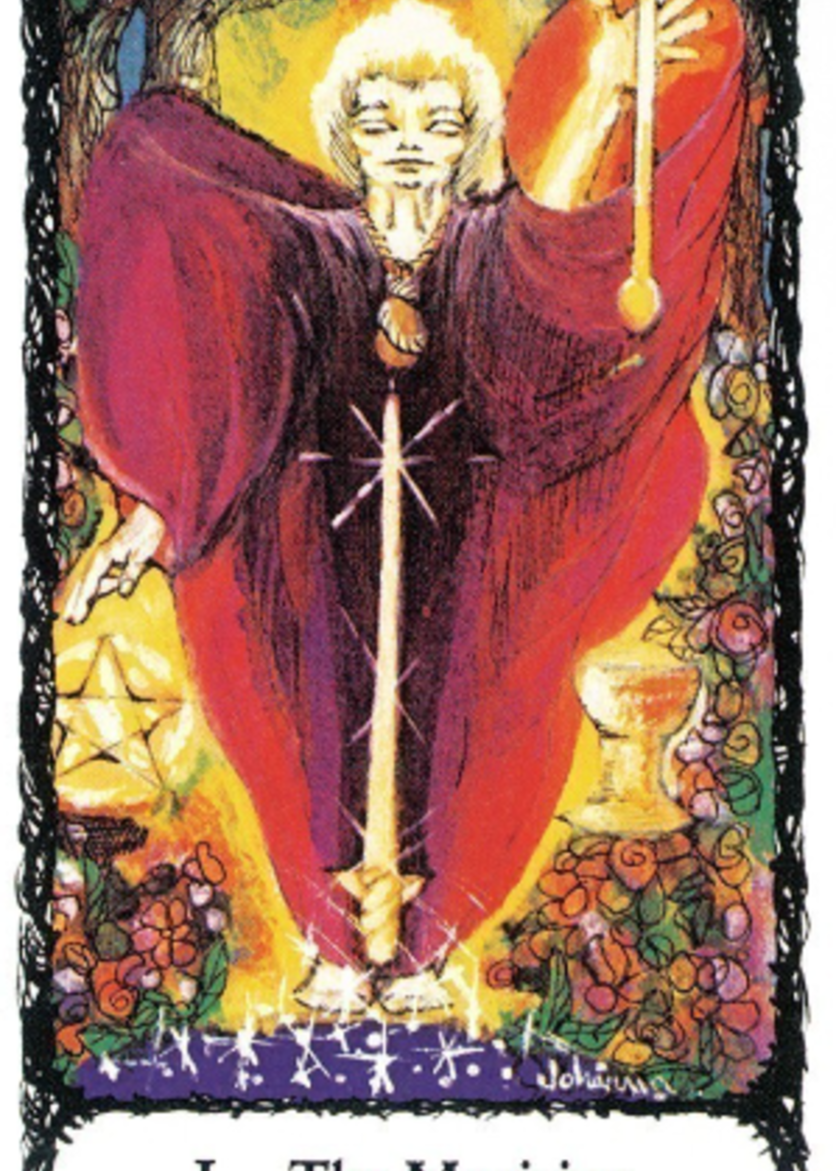 Sacred Rose Tarot 78 Card Deck & Book