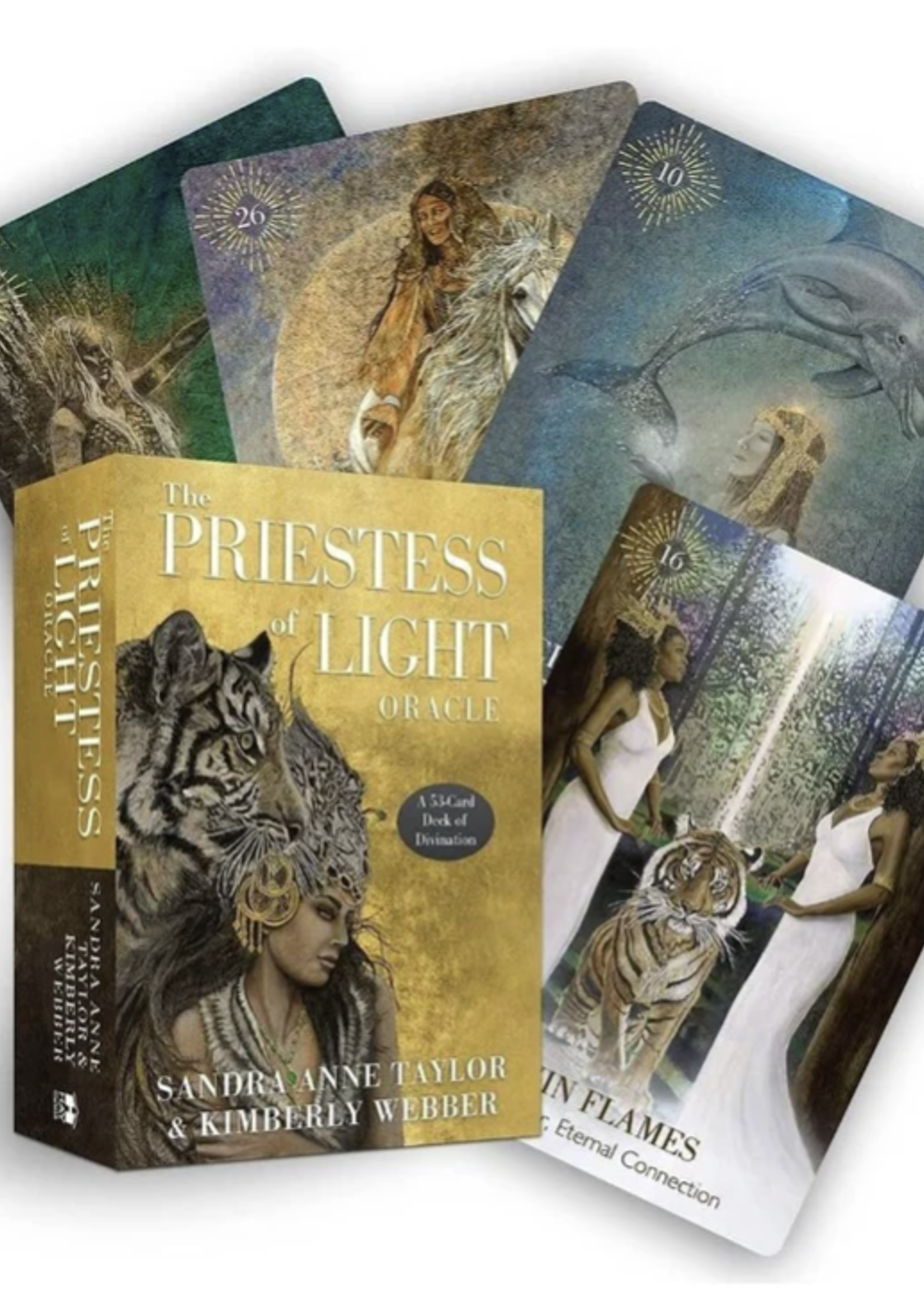 The Priestess Of Light Oracle 53 Card Deck & Book