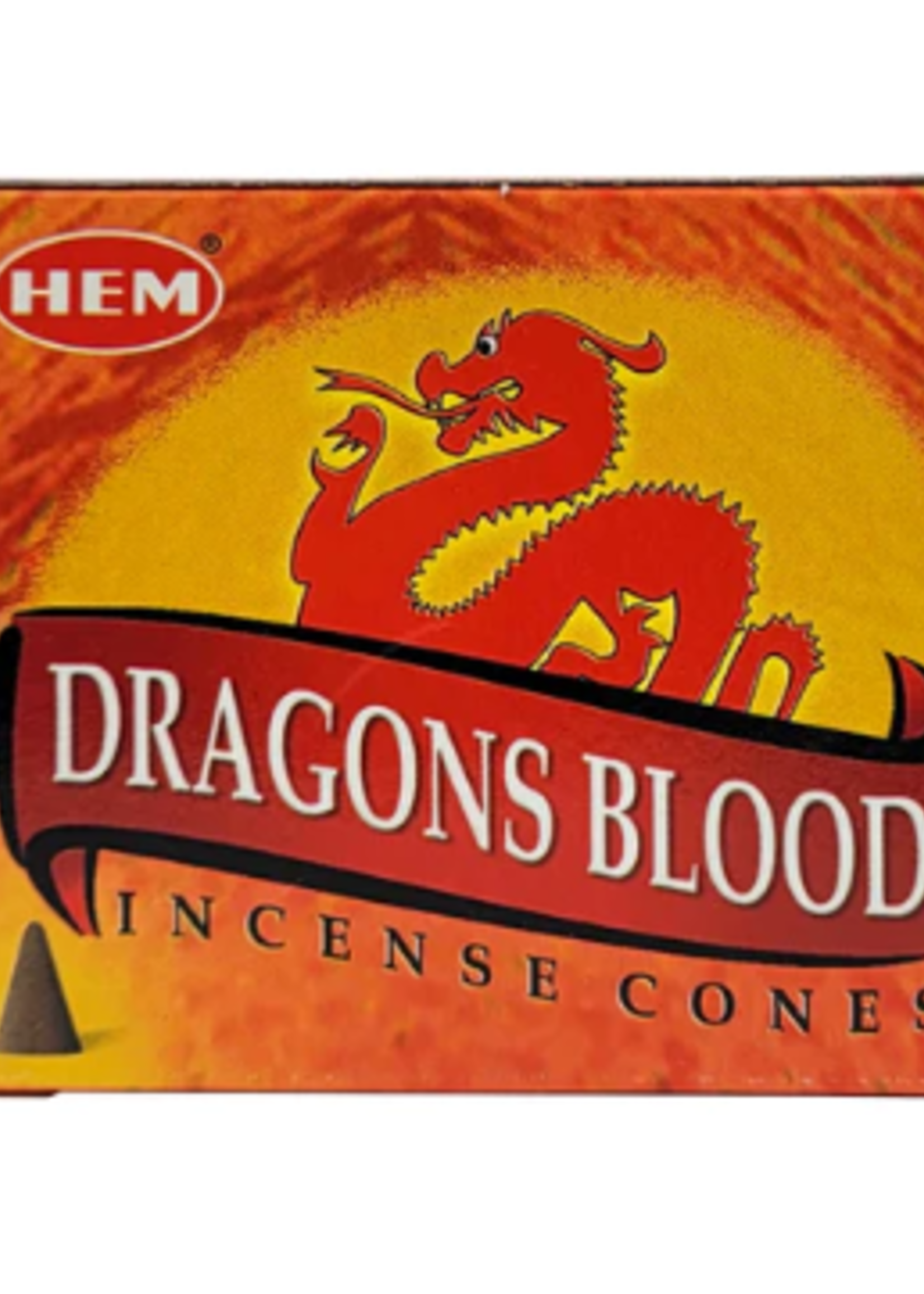 HEM Dragons Blood Incense Cone HEM