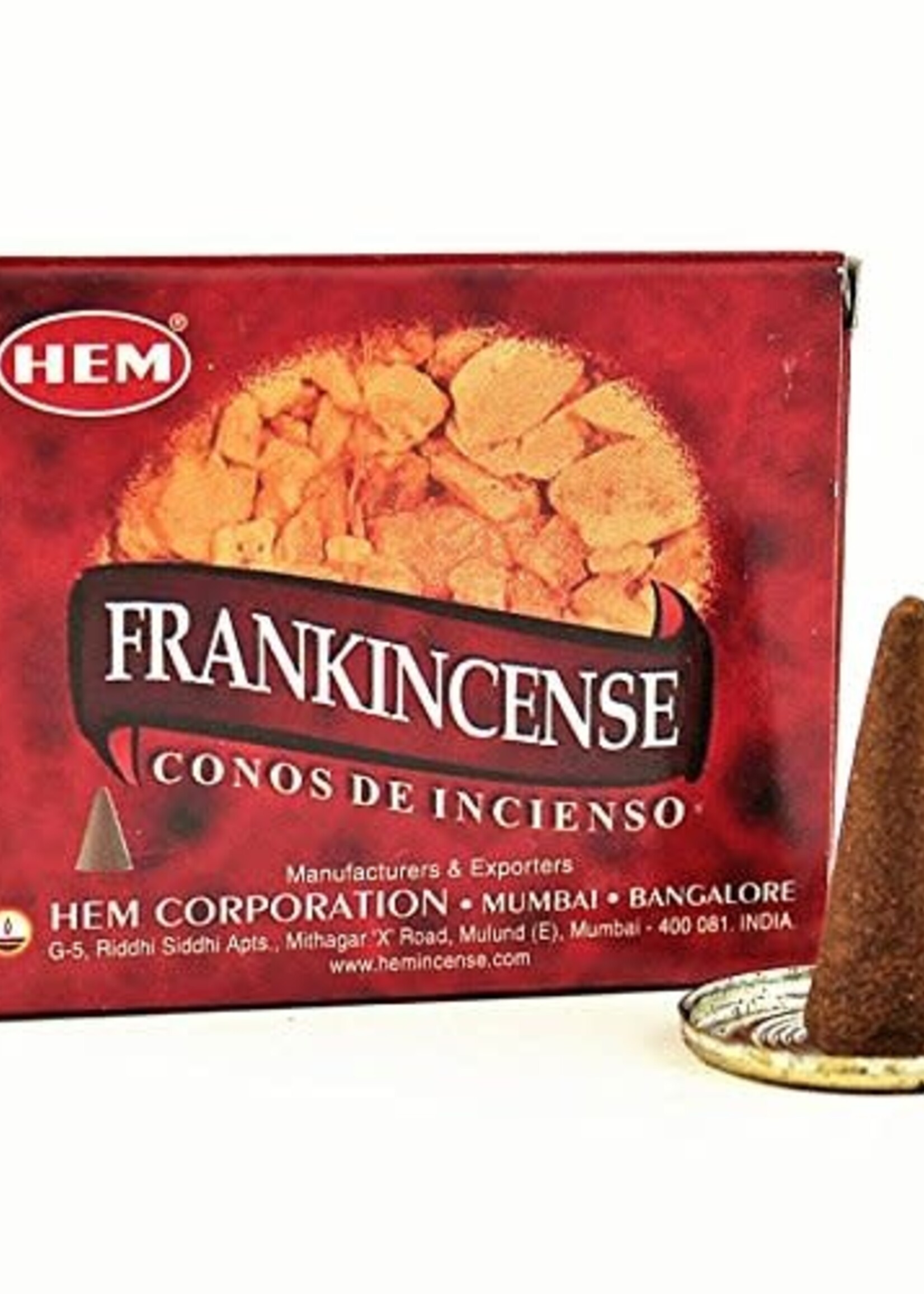 HEM Frankincense Incense Cone HEM