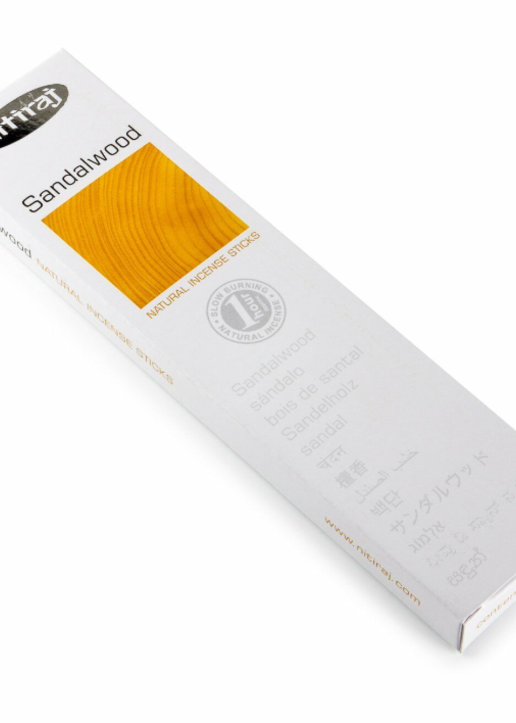 Nitiraj Sandalwood Incense Nitiraj Stick 25g