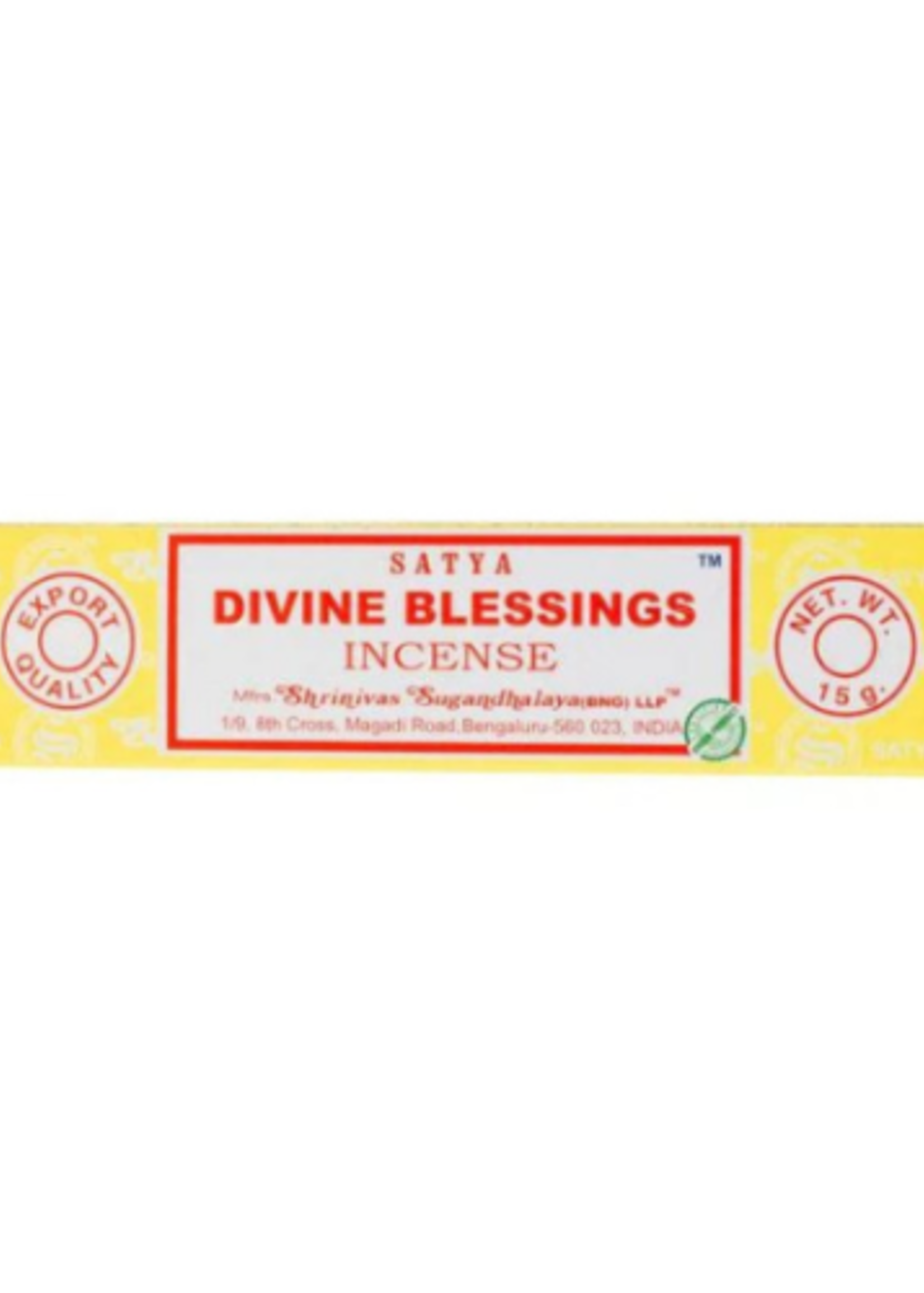 Satya Divine Blessings Incense Sticks 15g