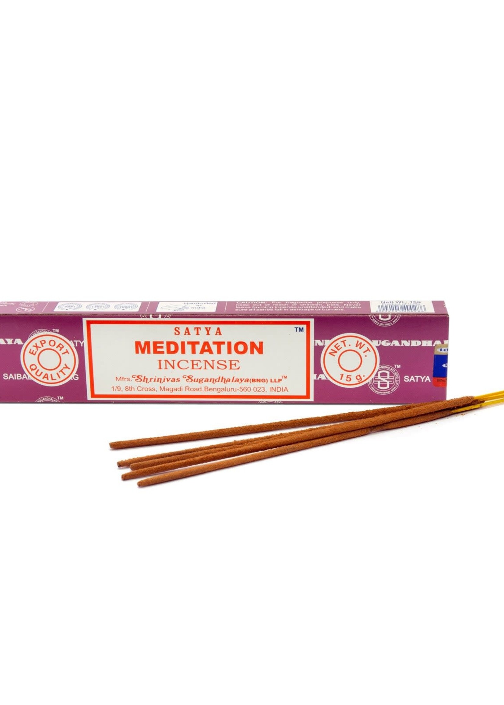 Satya Meditation Incense Stick Satya 15g