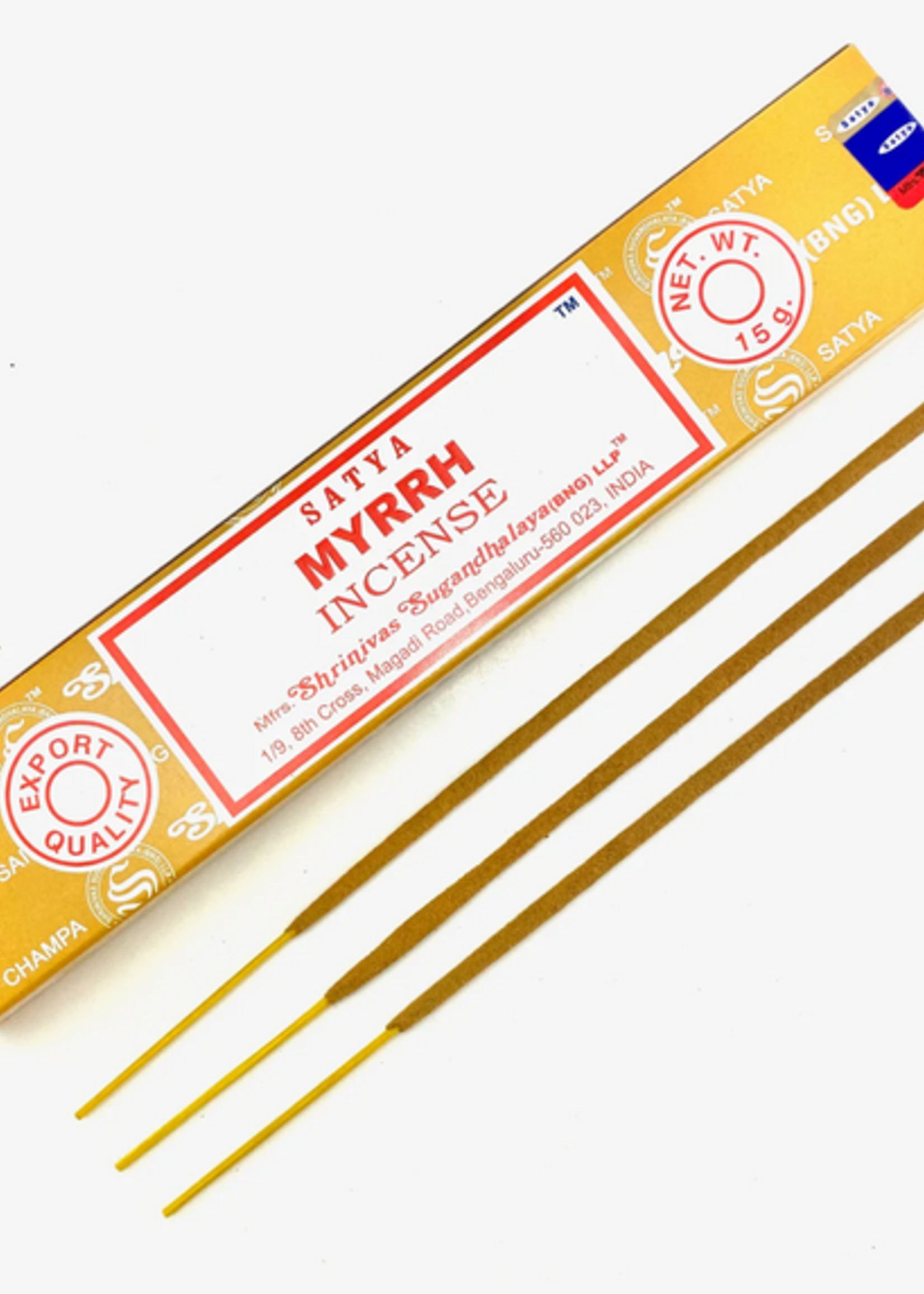 Satya Myrrh Incenses Stick 15g