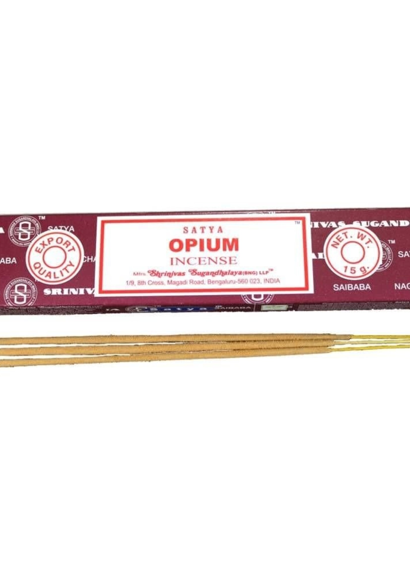Satya Opium Incense Stick Satya 15g