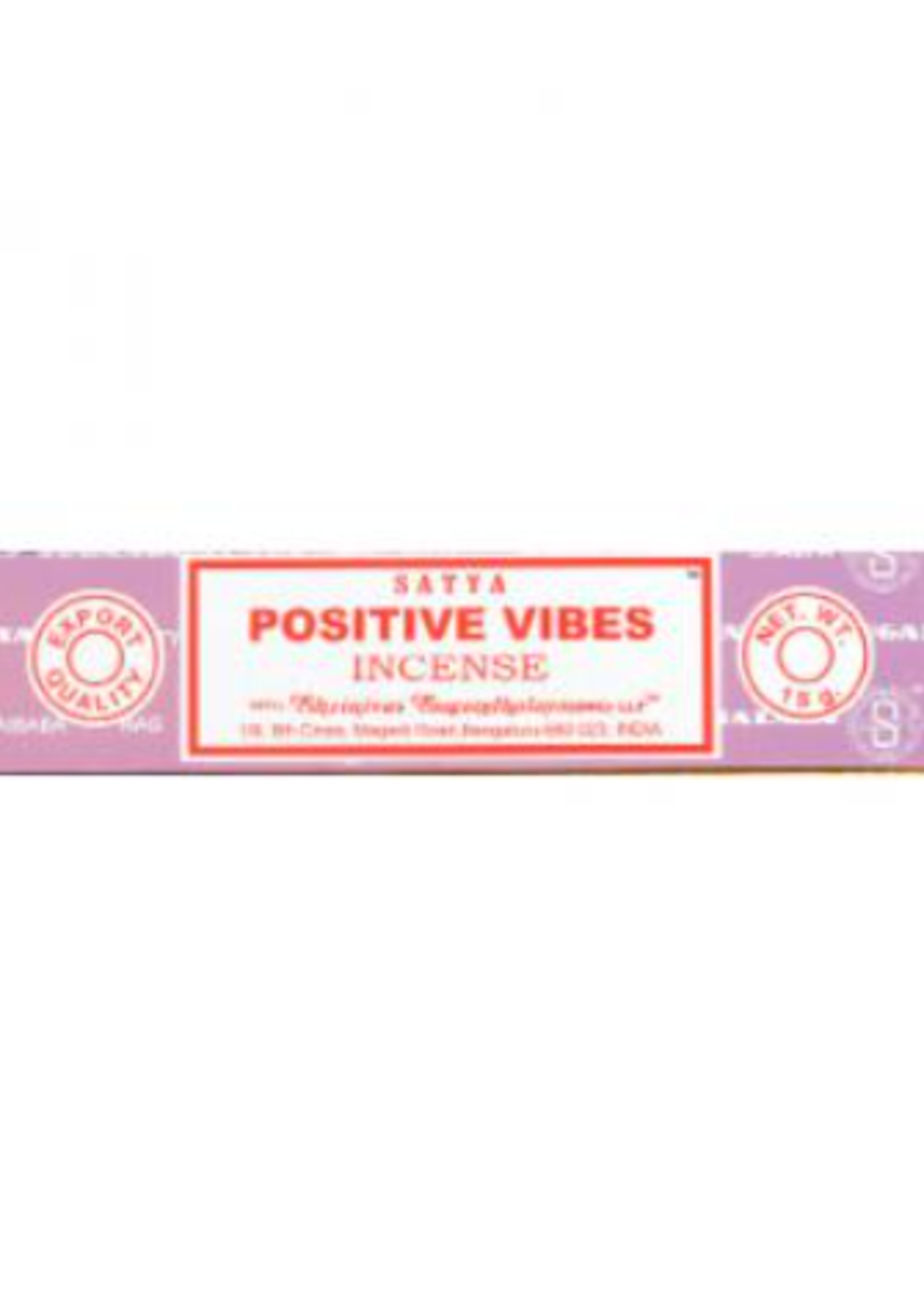 Satya Positive Vibes Incense Stick Satya 15g