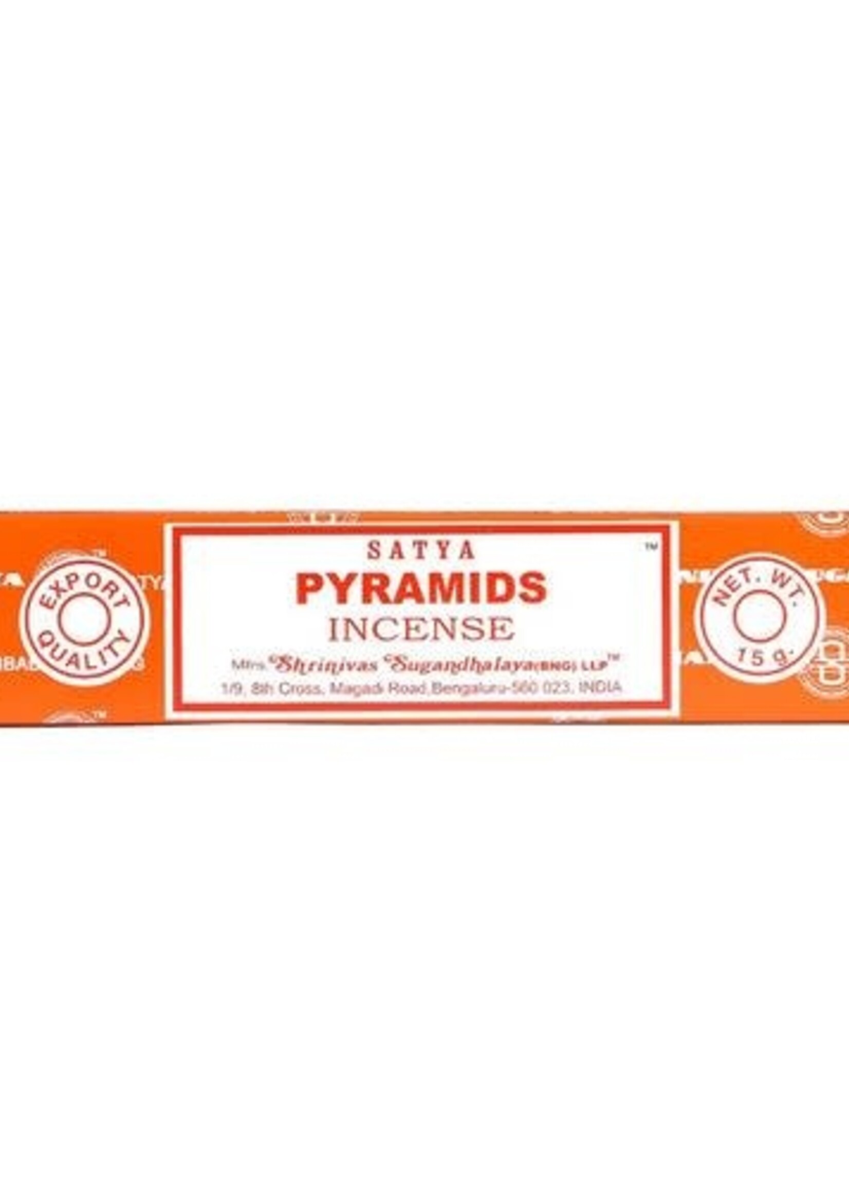 Satya Pyramids Incense Stick Satya 15g