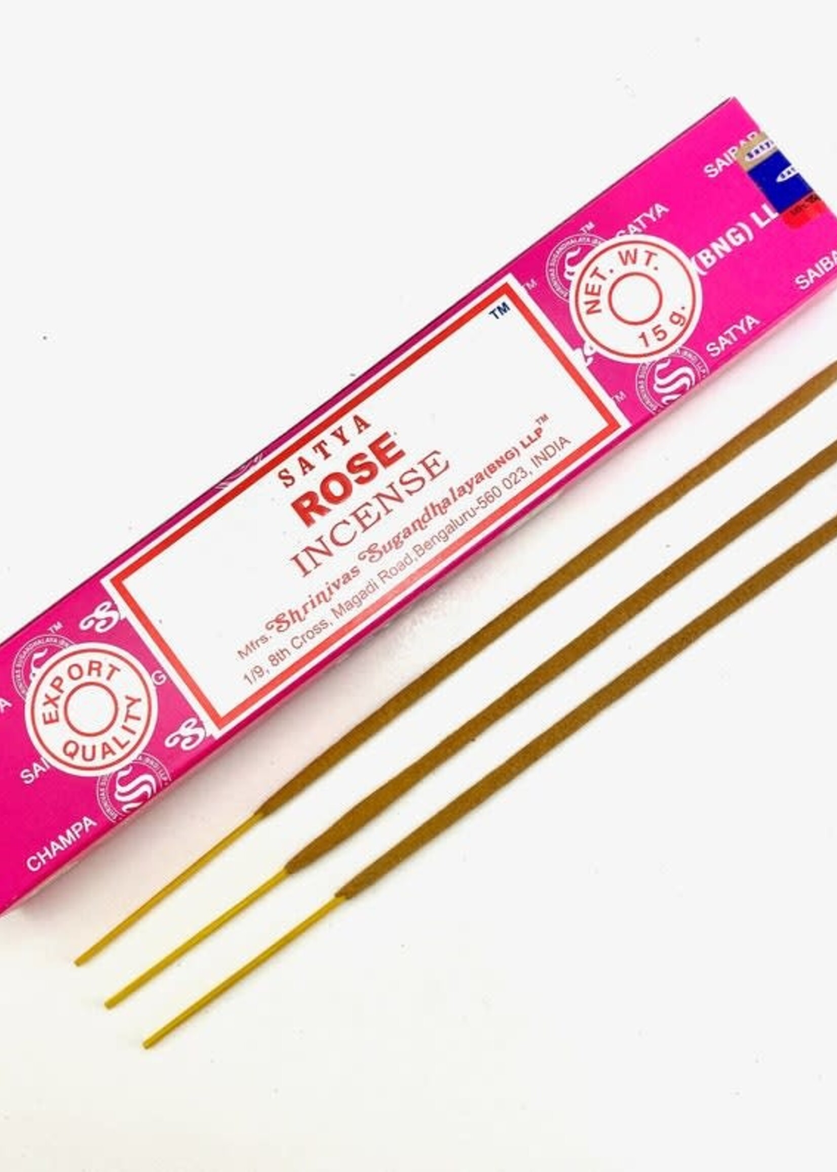 Satya Rose Incense Stick Satya 15g