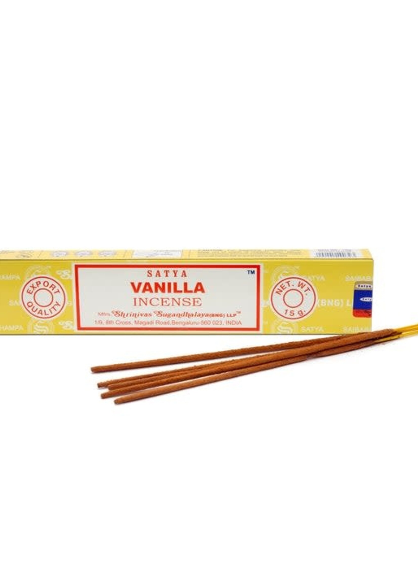 Satya Vanilla Incense Stick Satya 15g