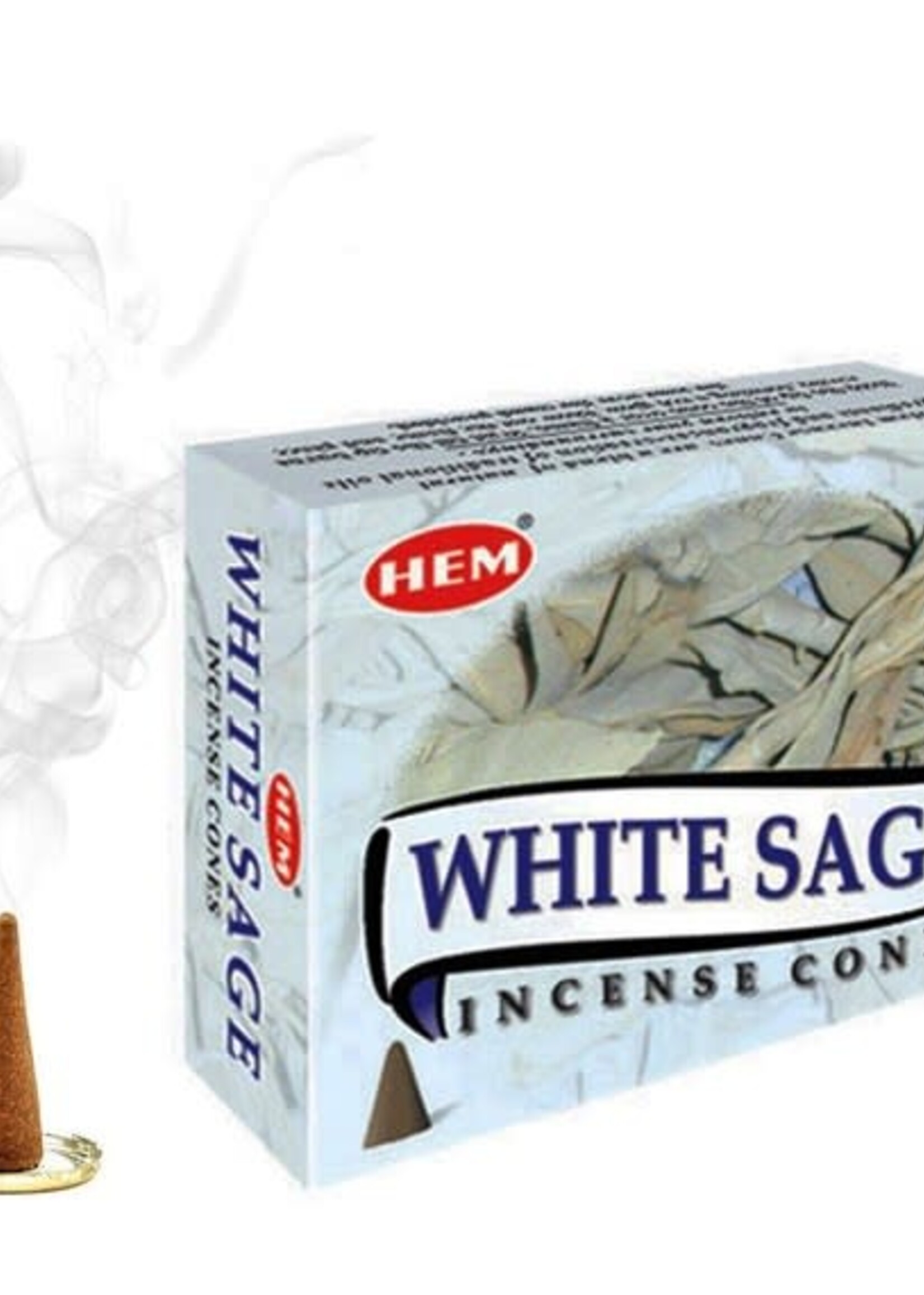 HEM White Sage Incense HEM Cone