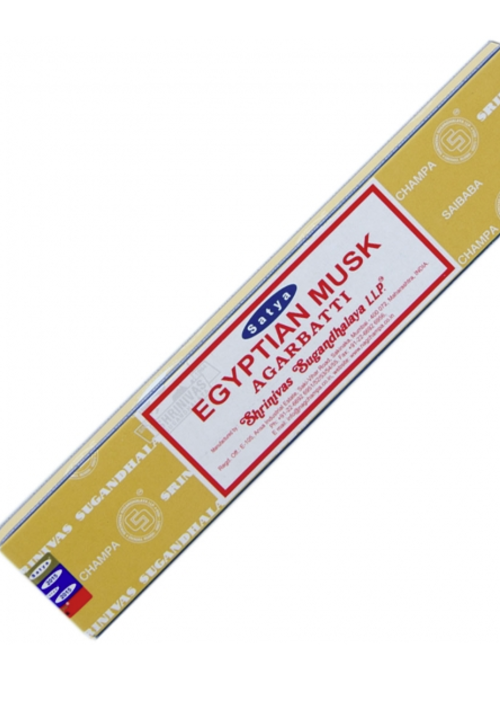 Satya Egyptian Musk Incense Sticks 15g