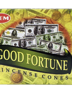 HEM Good Fortune Incense Cones HEMCones HEM