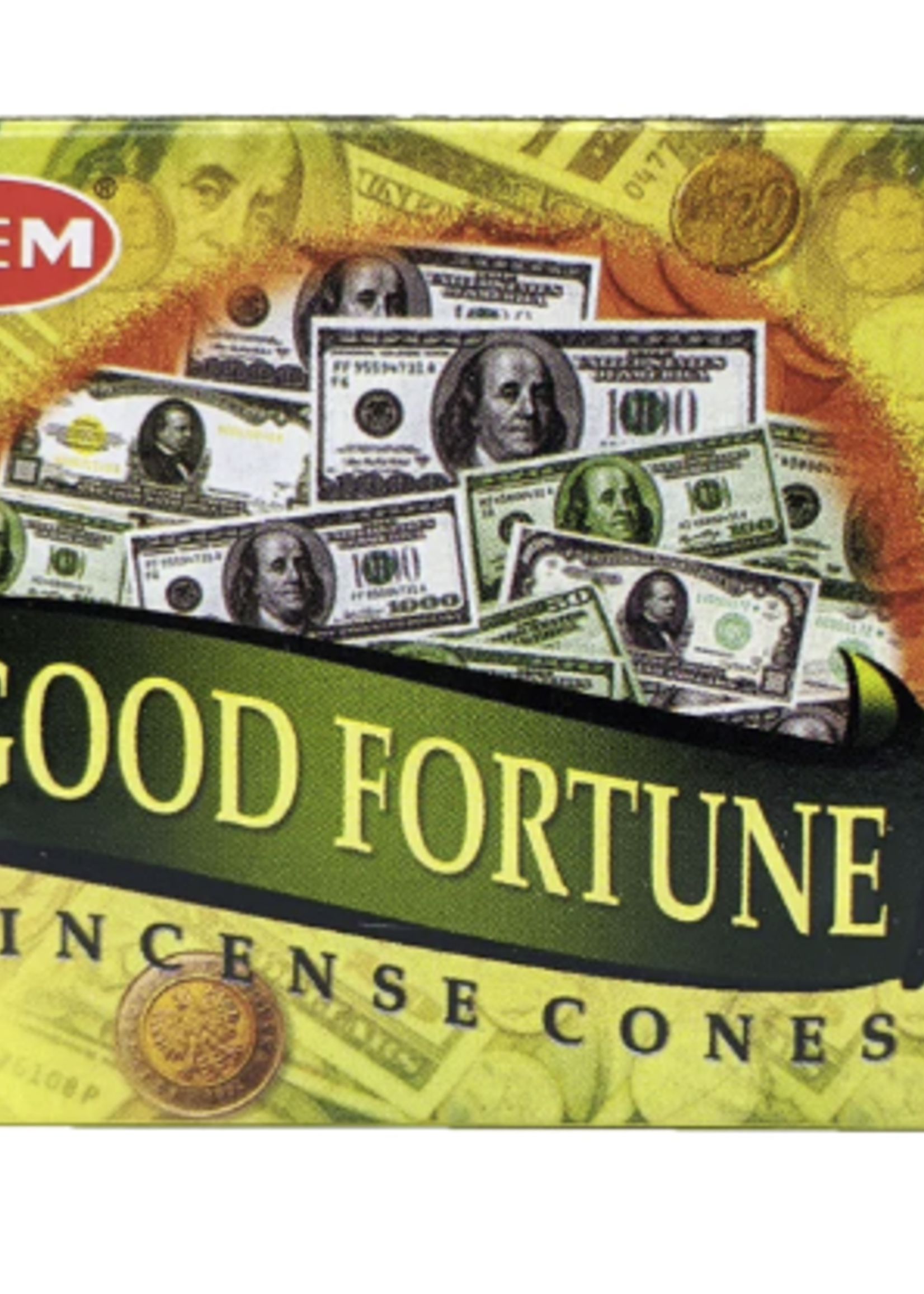 HEM Good Fortune Incense Cones HEMCones HEM