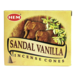 HEM Sandal Vanilla Incense Cones HEM