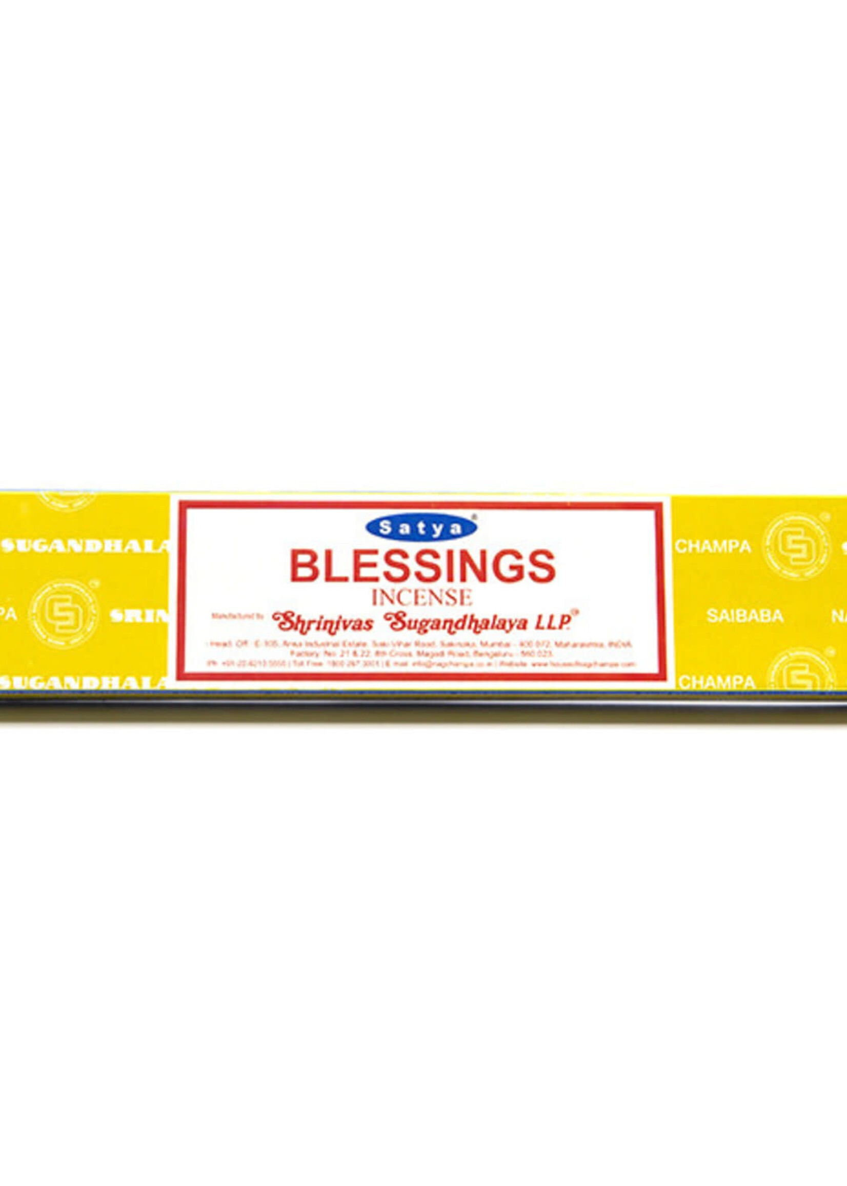 Satya Blessings Incense Sticks 15g