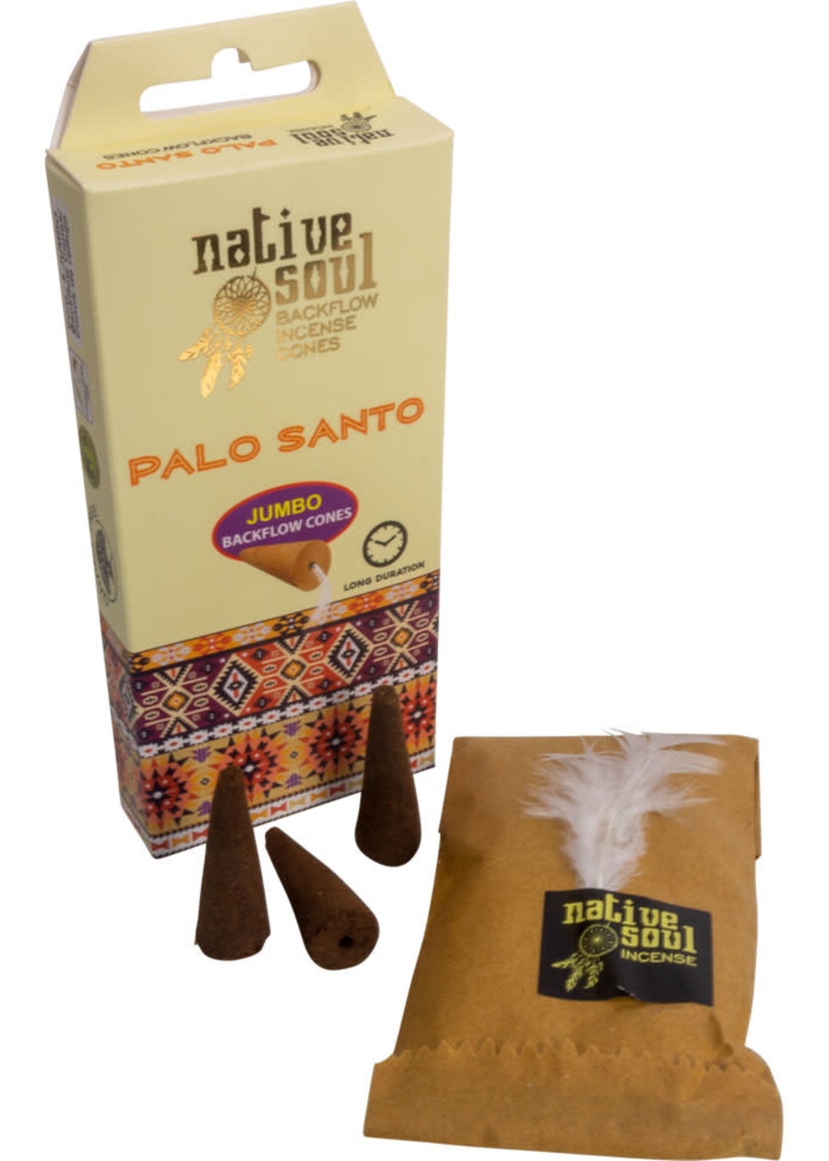 Native Soul Palo Santo Backflow Cones Native Soul
