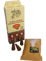 Native Soul White Sage & Dragon's Blood Backflow Cones Native Soul