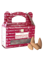 Satya Dragons Blood Incense Backflow Dhoop Cone