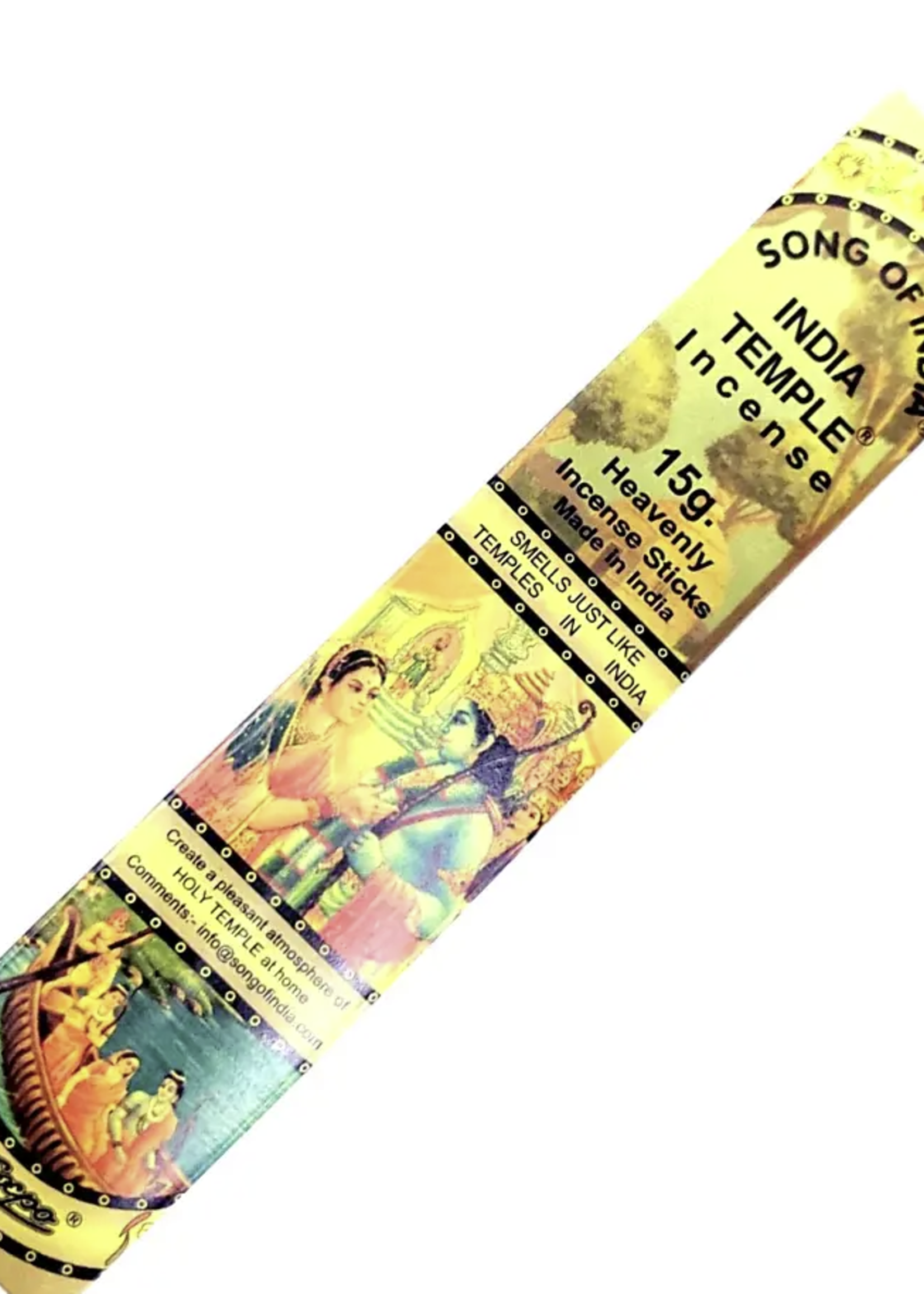Song of India Indian Temple Incense Sticks 15g