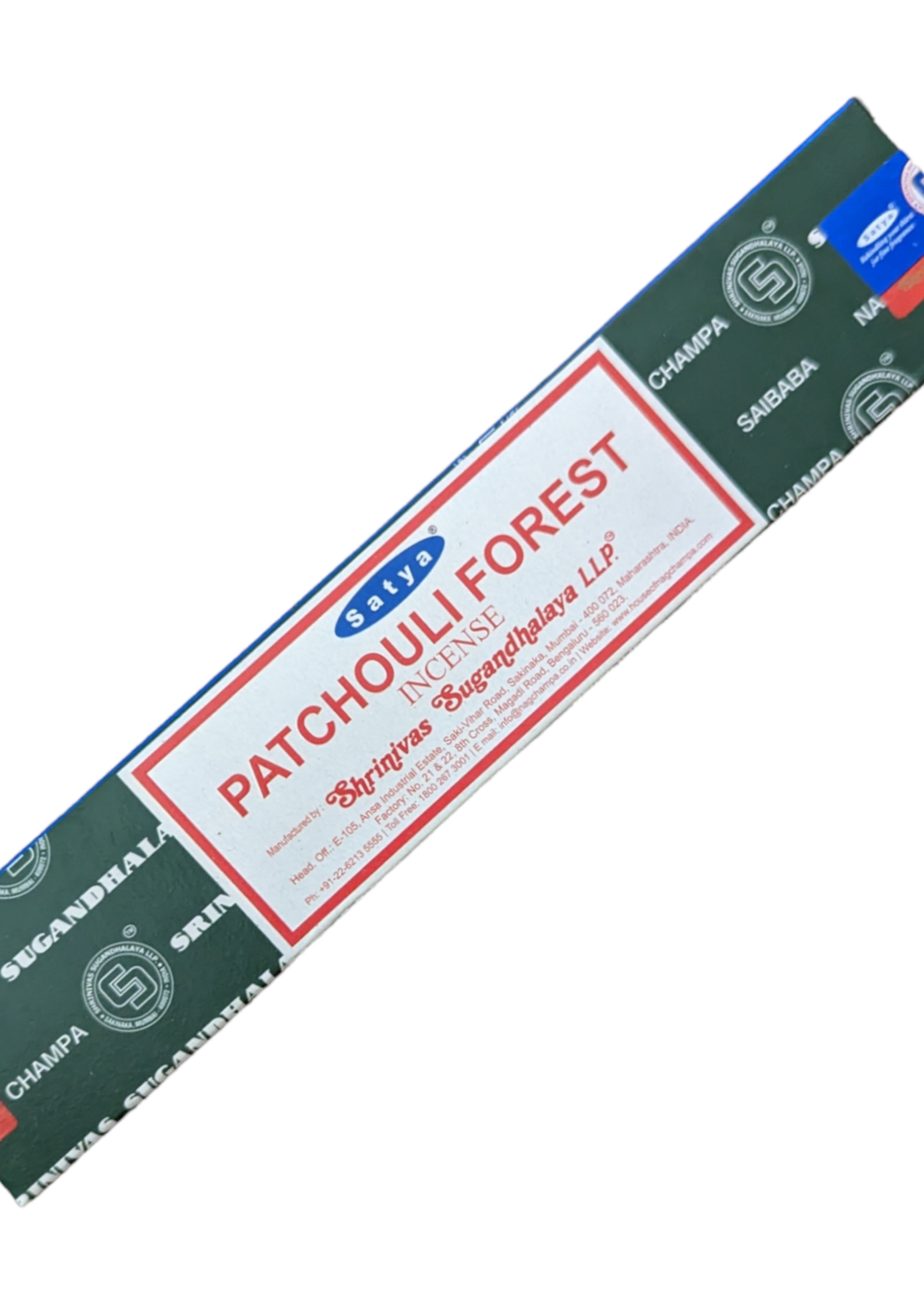 Satya Patchouli Forest Incense Sticks 15g