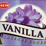 HEM Vanilla Incense Cones HEM