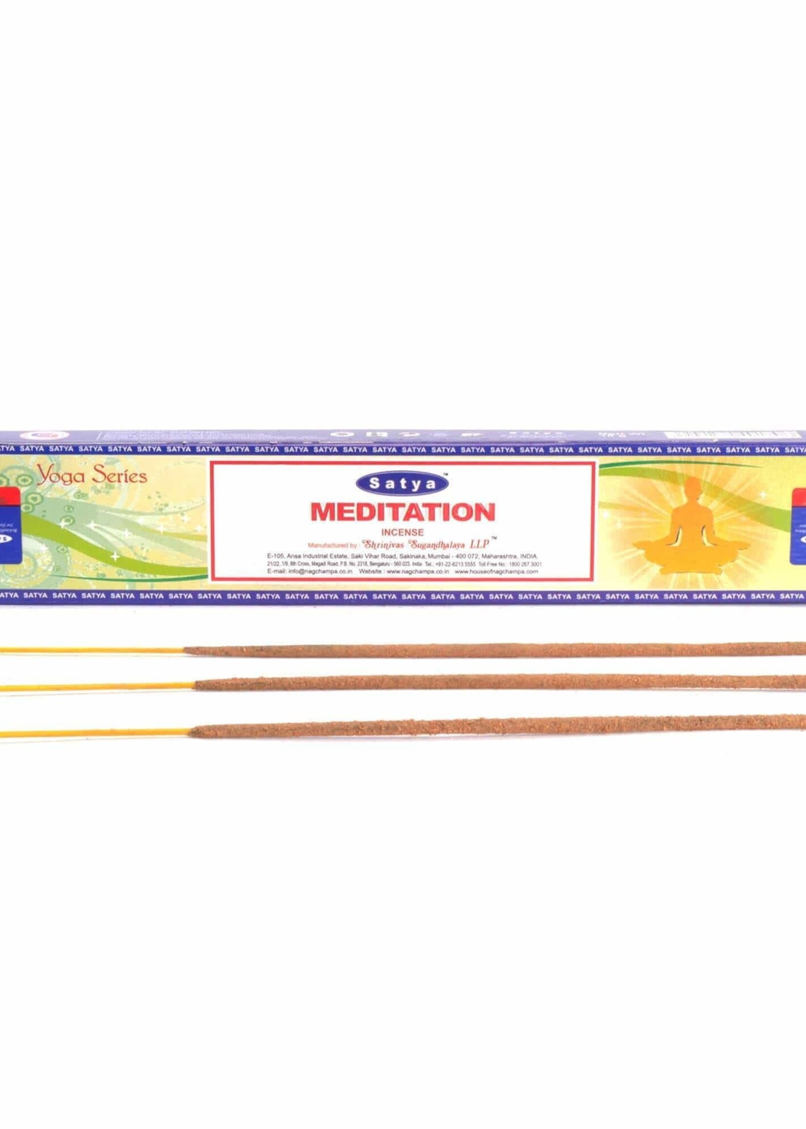 Satya Yoga Series Meditation Incense Sticks  Yoga Series 15g